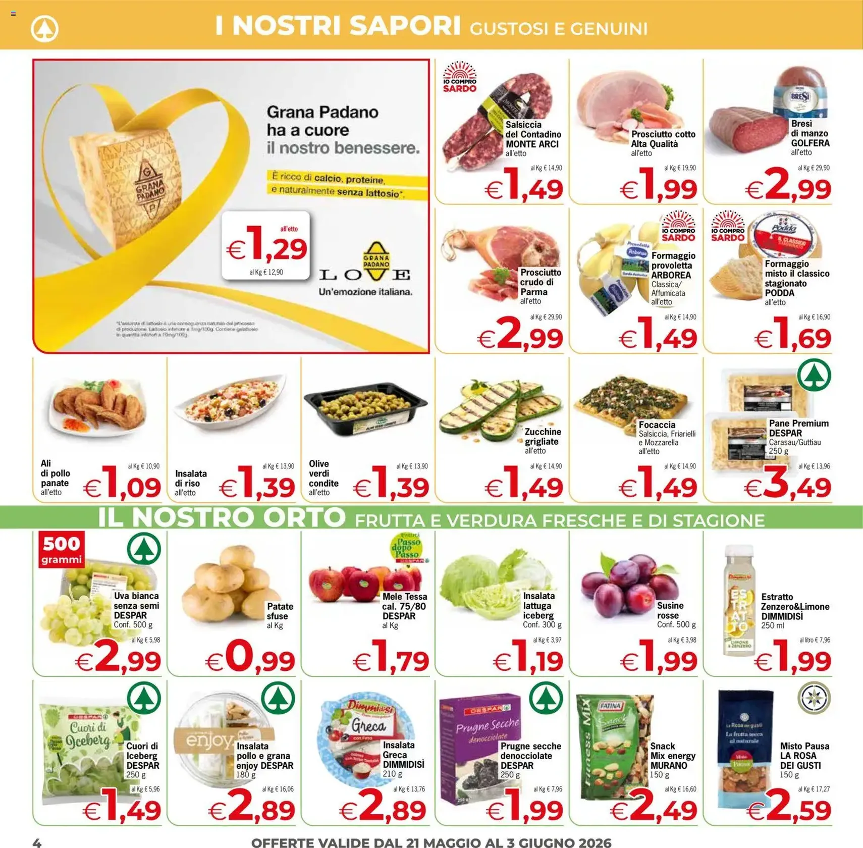 Despar volantino Sardegna - volantino valido dal 21/05/2026 pagina 4 di 12