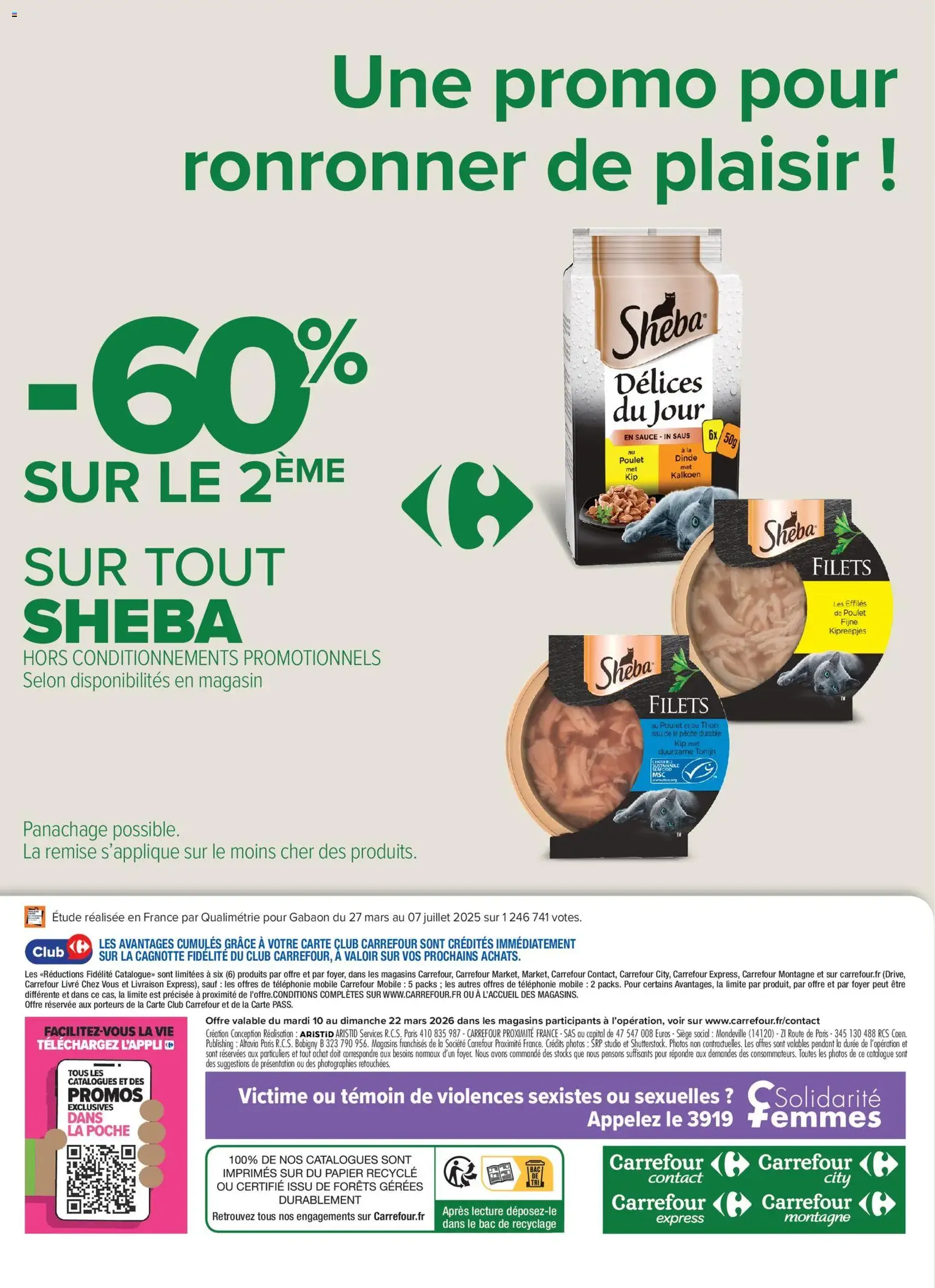Carrefour contact catalogue J'peux pas - brochure valable à partir du 10/03/2026, page 21 sur 21