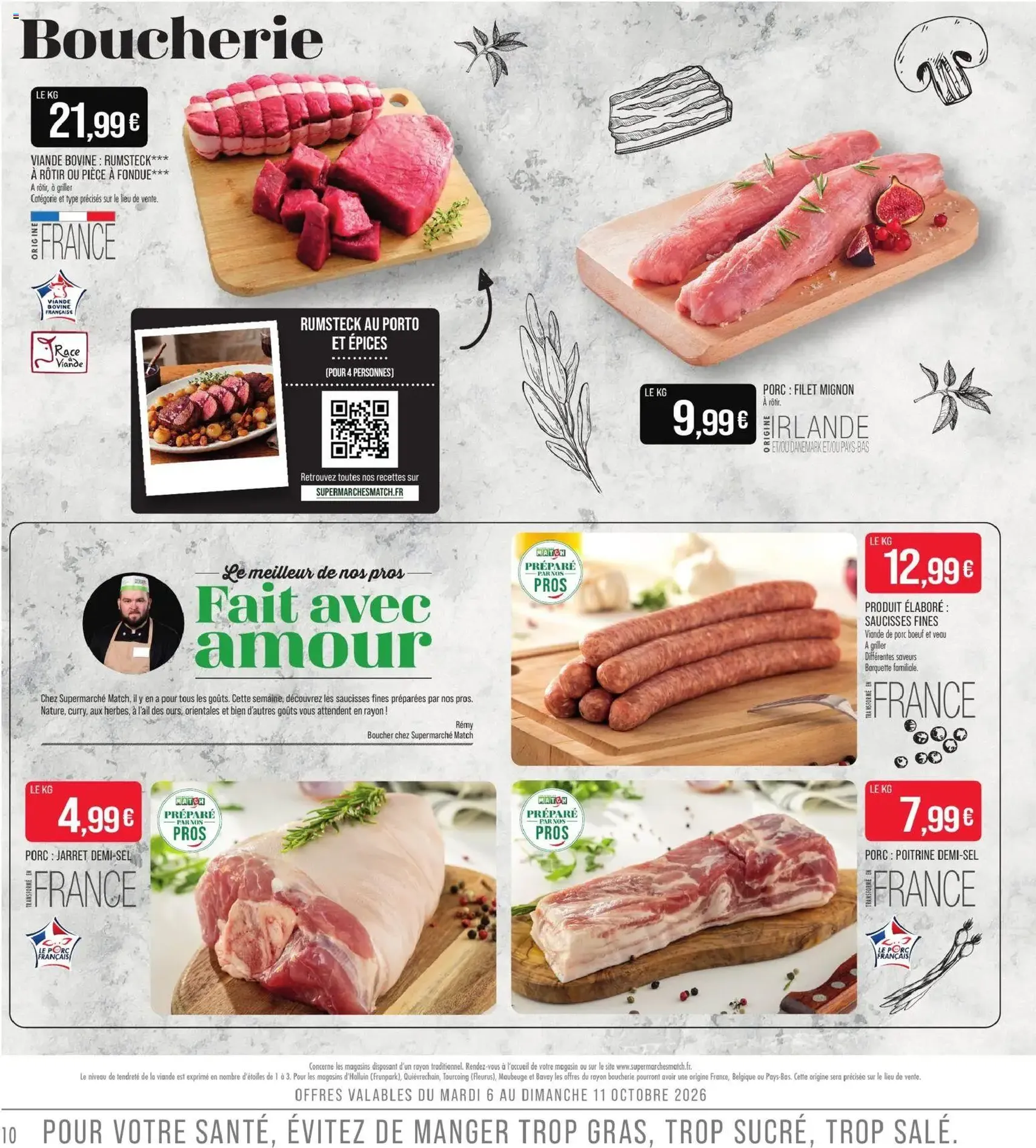 Match Supermarché catalogue - brochure valable à partir du 06/10/2026, page 10 sur 28
