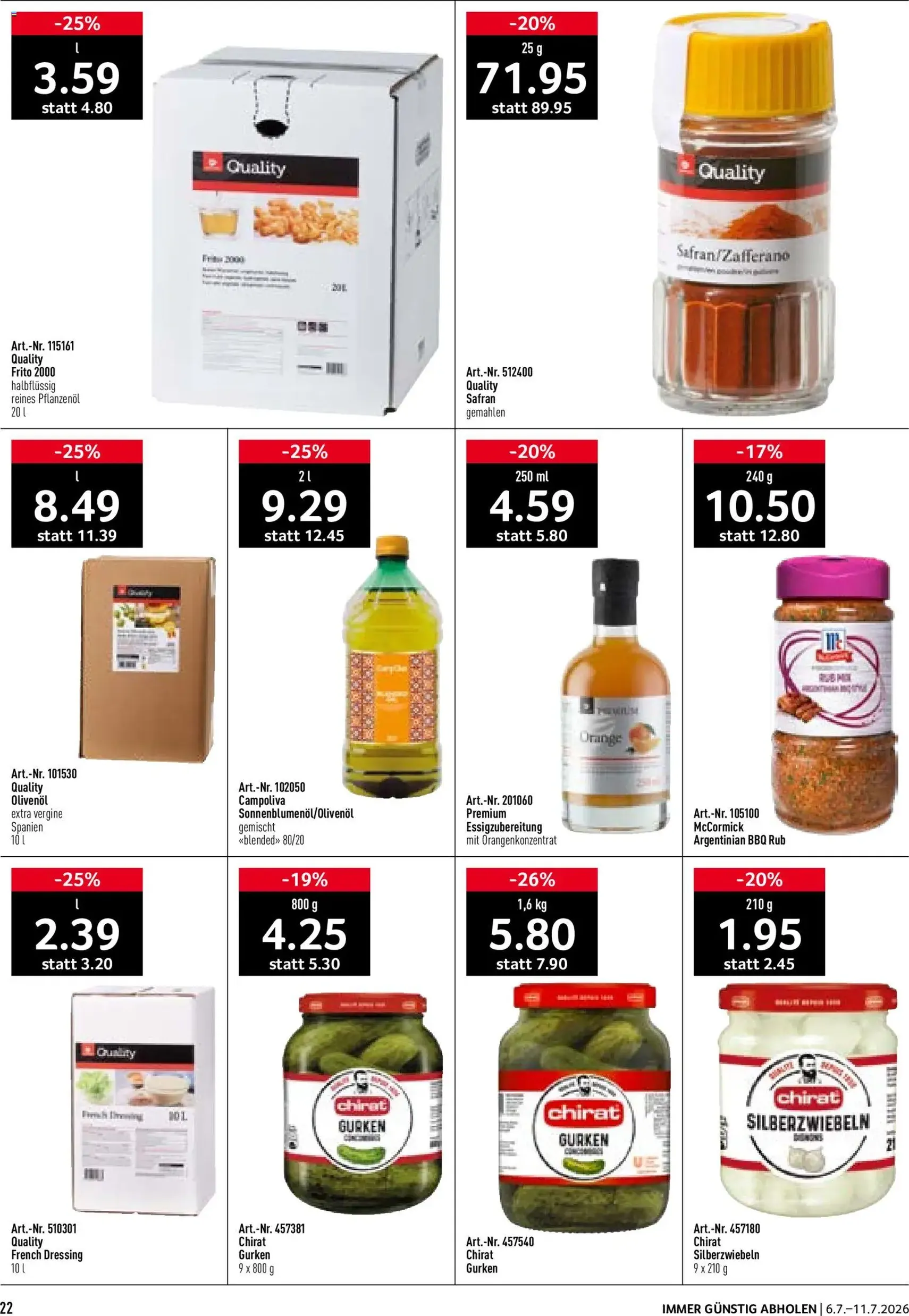 Prodega aktionen - Gültiger Prospekt ab 06.07.2026, Seite 22 von insgesamt 40