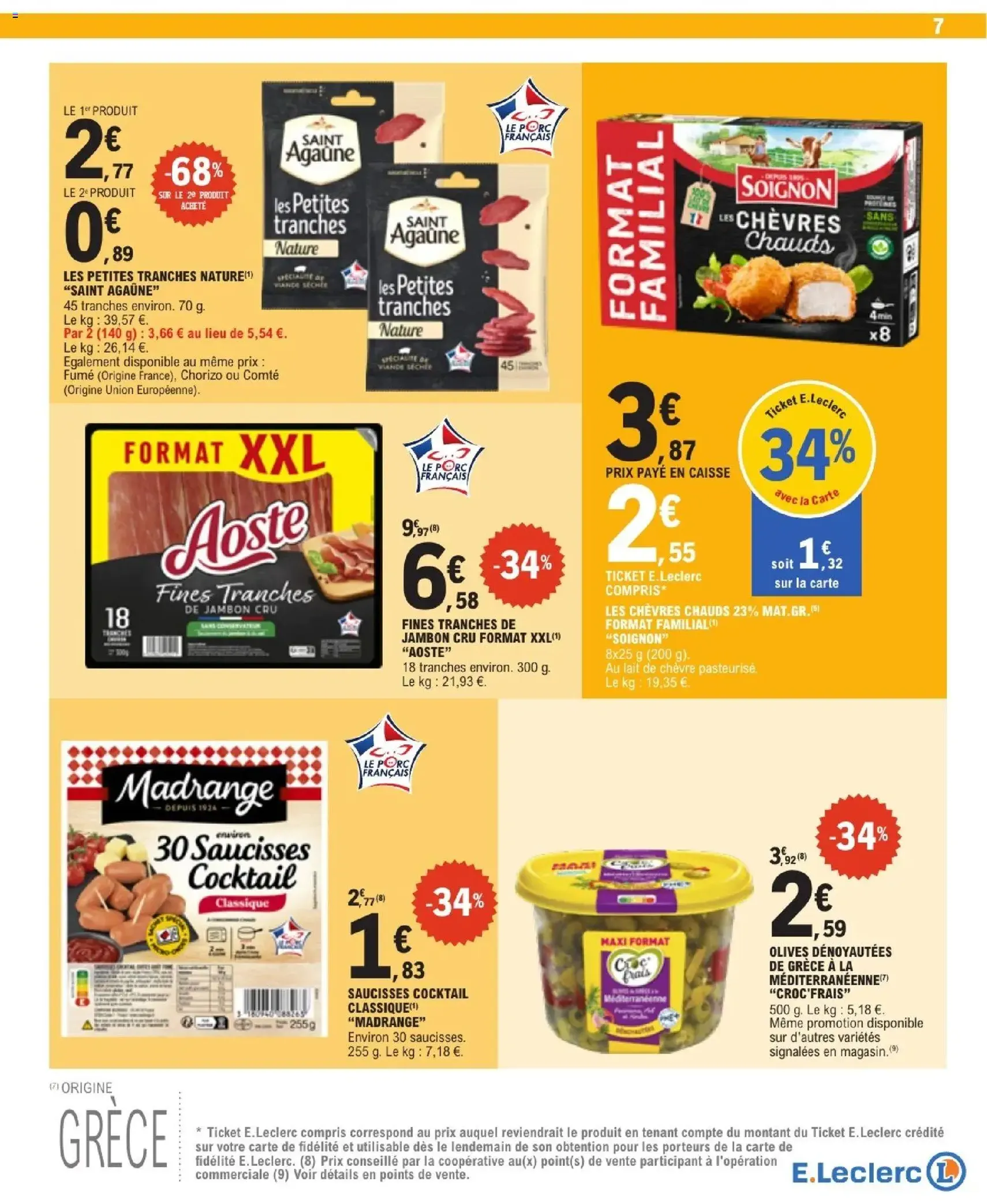 E.Leclerc catalogue semaine 11 - brochure valable à partir du 10/03/2026, page 7 sur 56