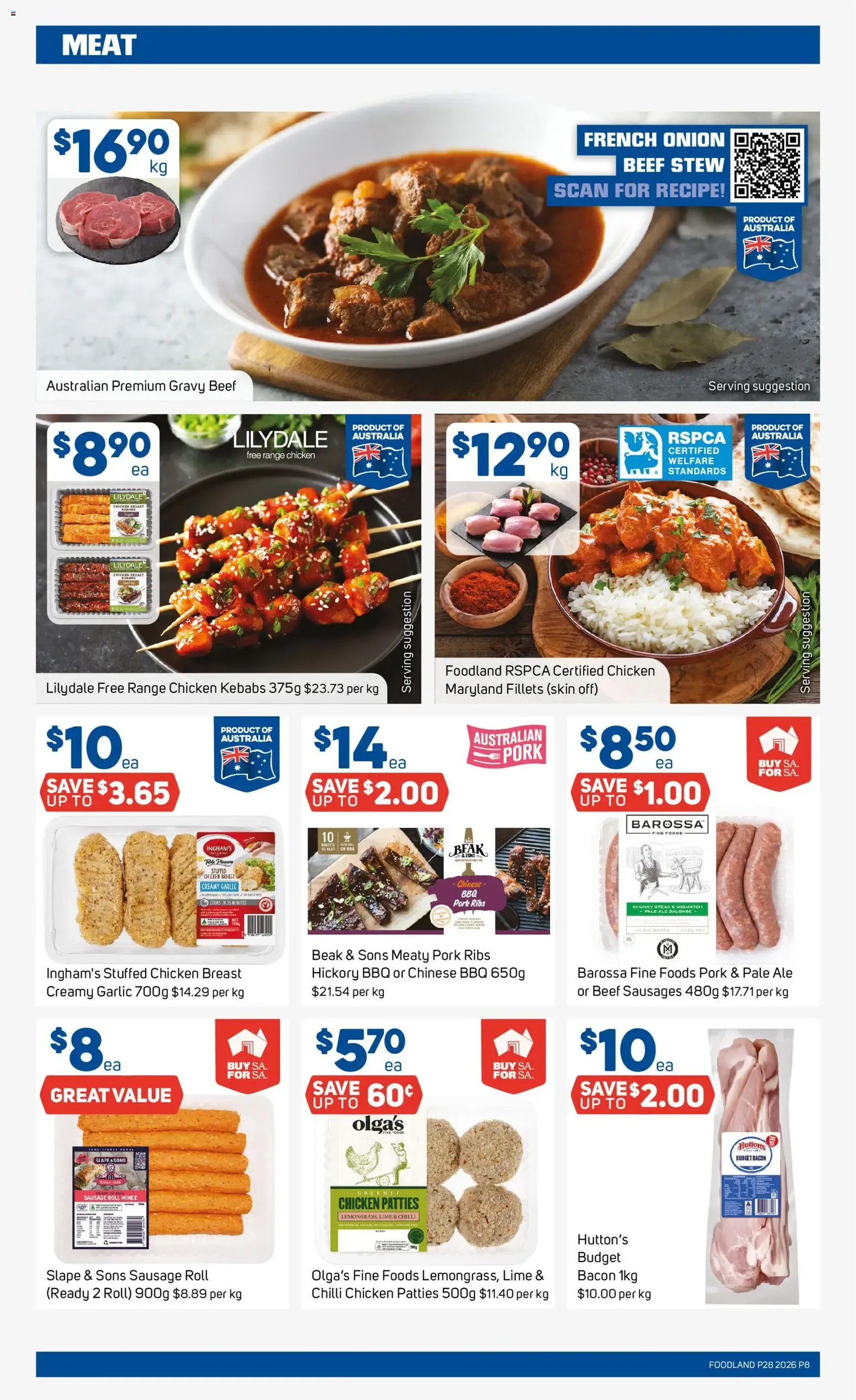 Foodland catalogue - valid flyer from 08/07/2026, page 8 of 35