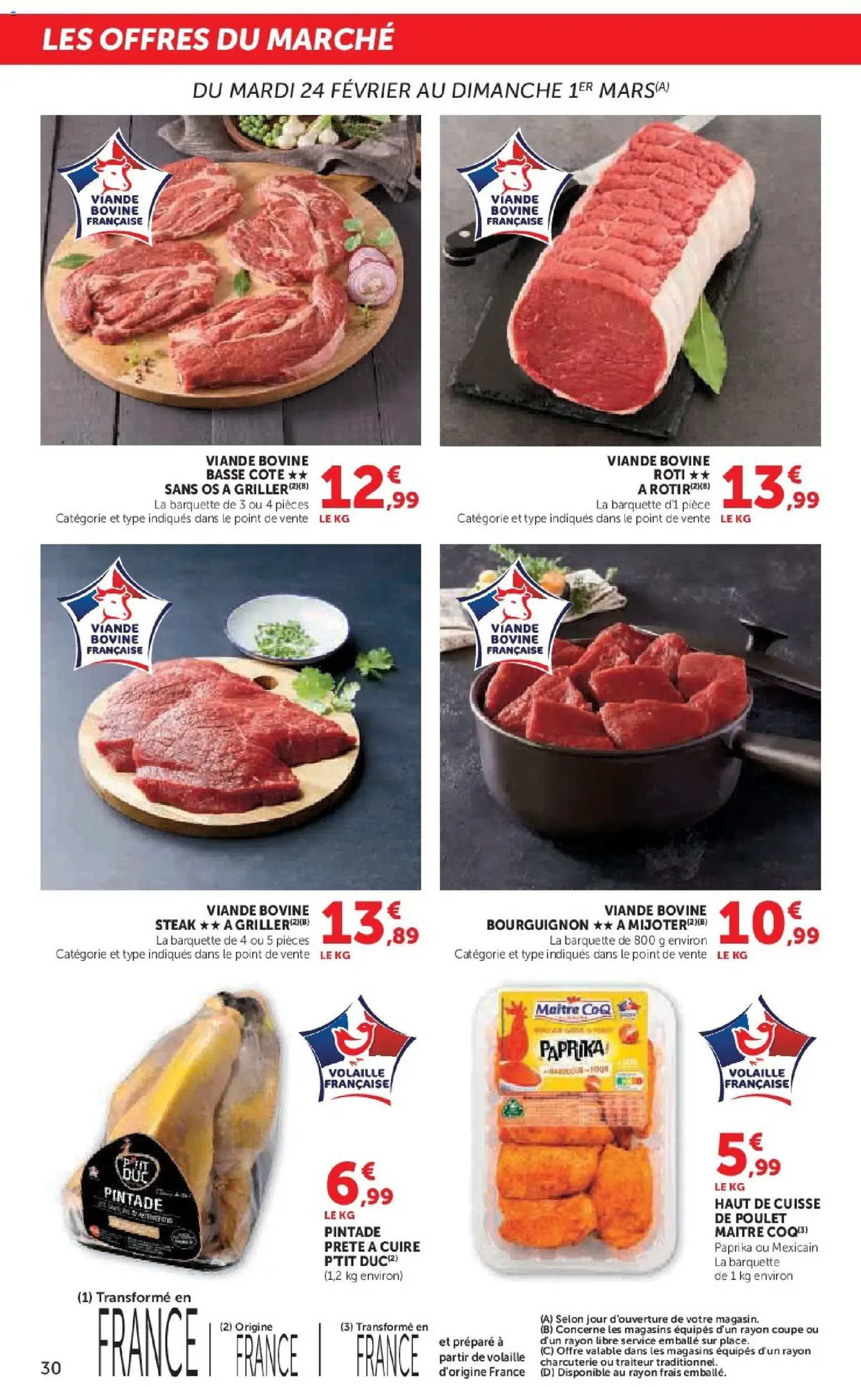 Super U catalogue - brochure valable à partir du 24/02/2026, page 30 sur 44