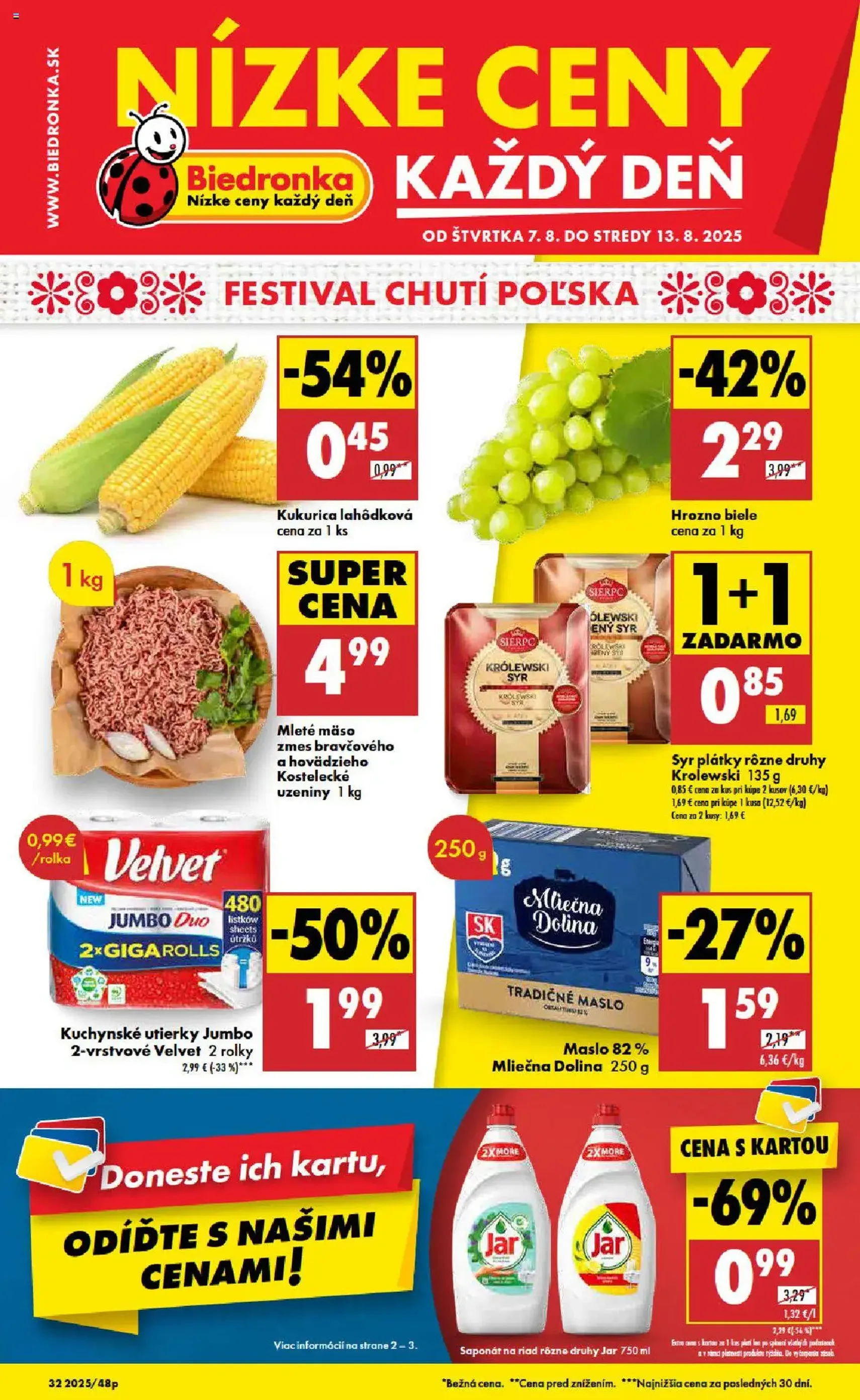 Biedronka leták - platný leták od 07.08.2025 strana 1 z 48 Biedronka leták - platný leták od 07.08.2025 strana 1 z 48