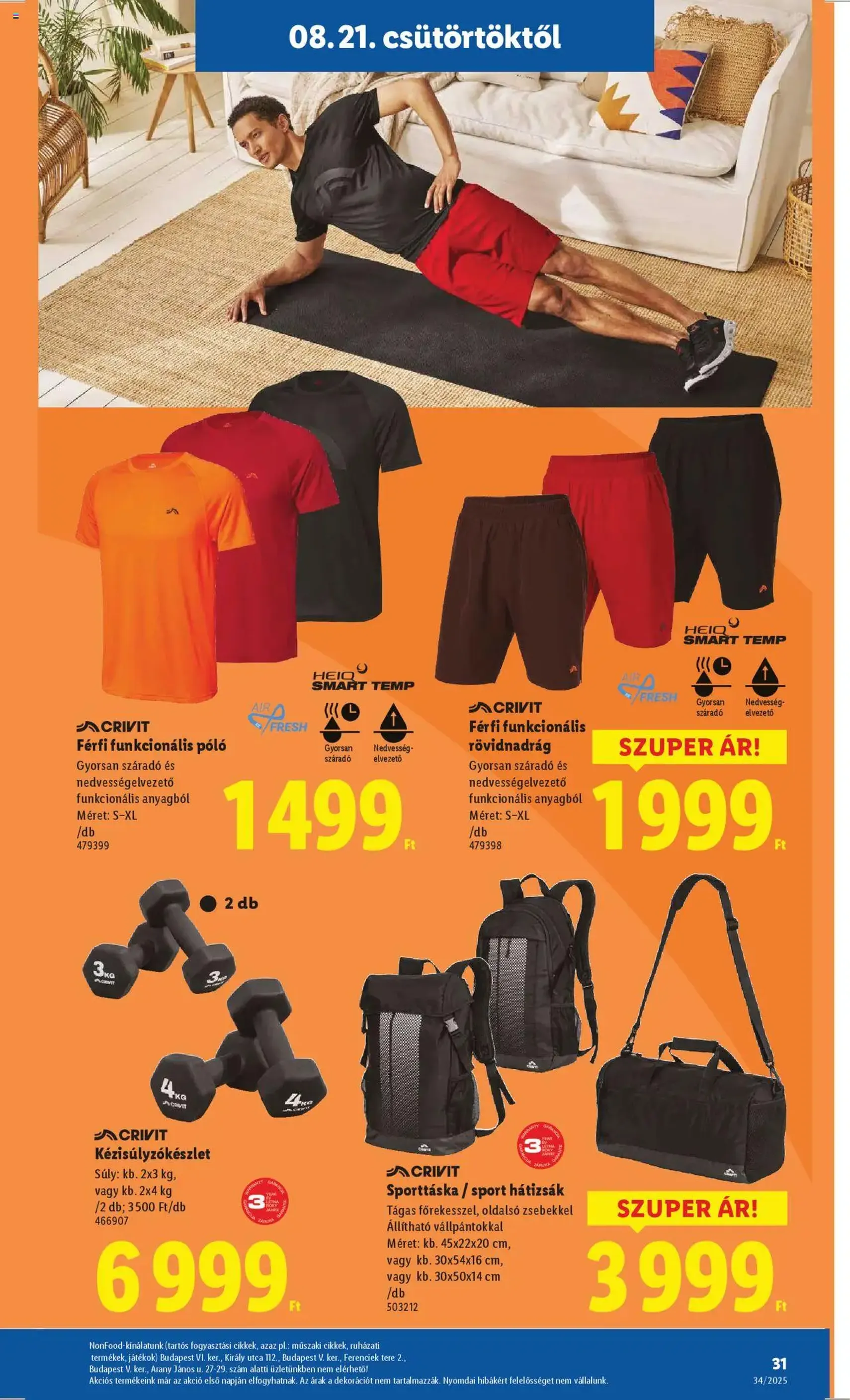 Lidl Akciós újság - 2025.08.21. érvényes szórólap 31 oldal 70 oldalból