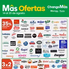 Vista previa del folleto Changomas ofertas válido desde 14/08/2025