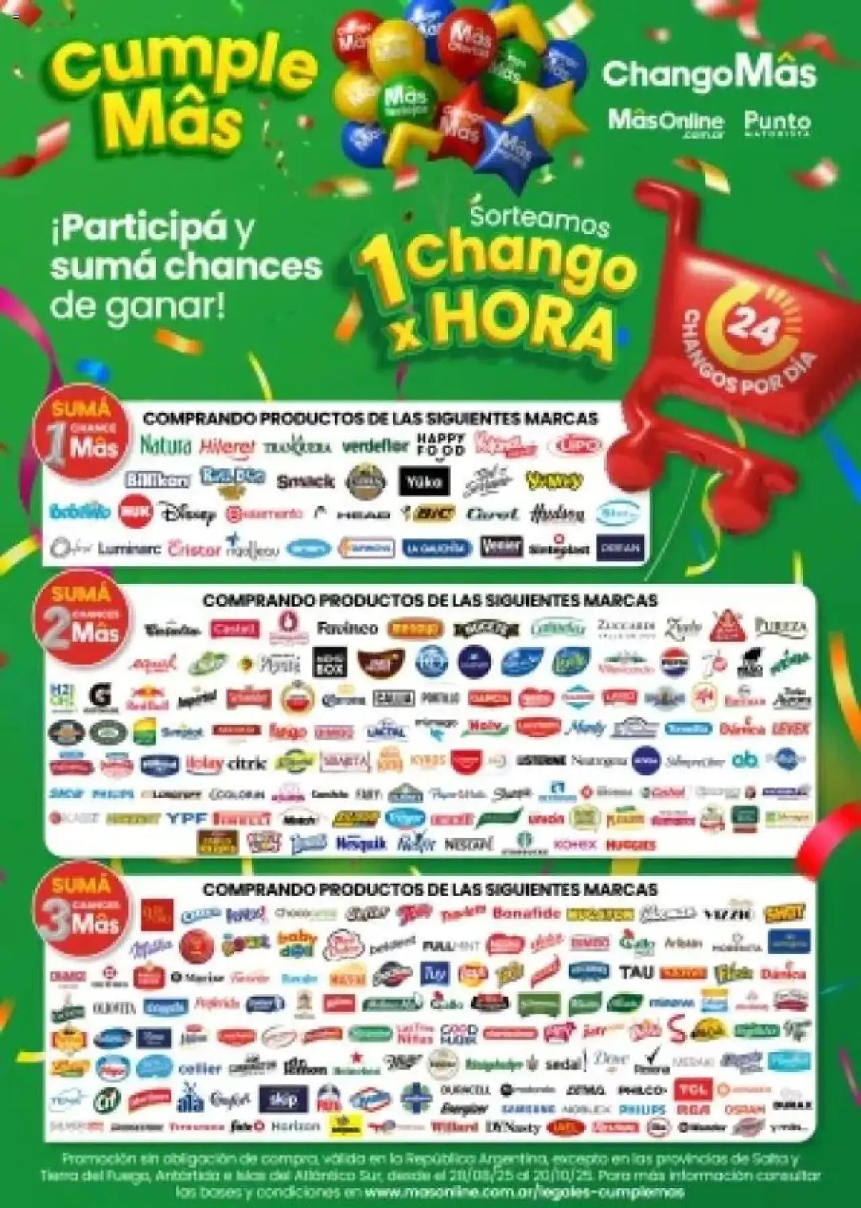 Changomas ofertas - folleto válido desde 02/10/2025 página 15 de 17