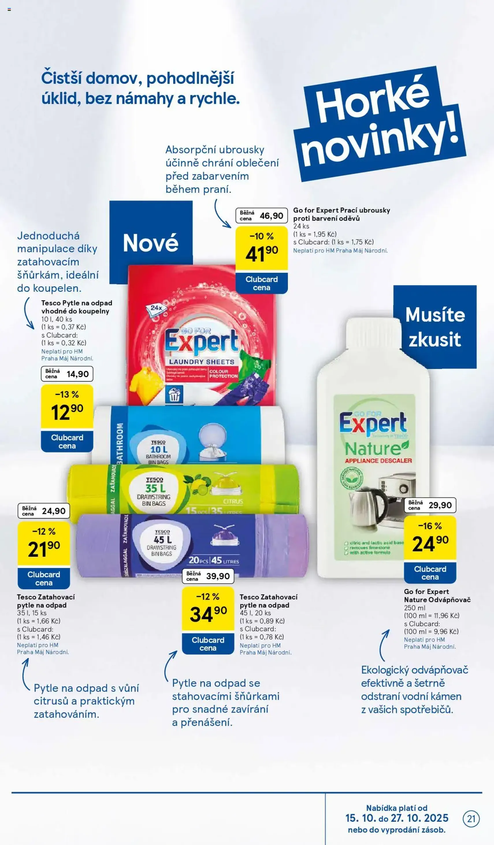 Tesco leták - Hypermarket - platný leták od 15.10.2025 strana 21 z 32 Tesco leták - Hypermarket - platný leták od 15.10.2025 strana 21 z 32