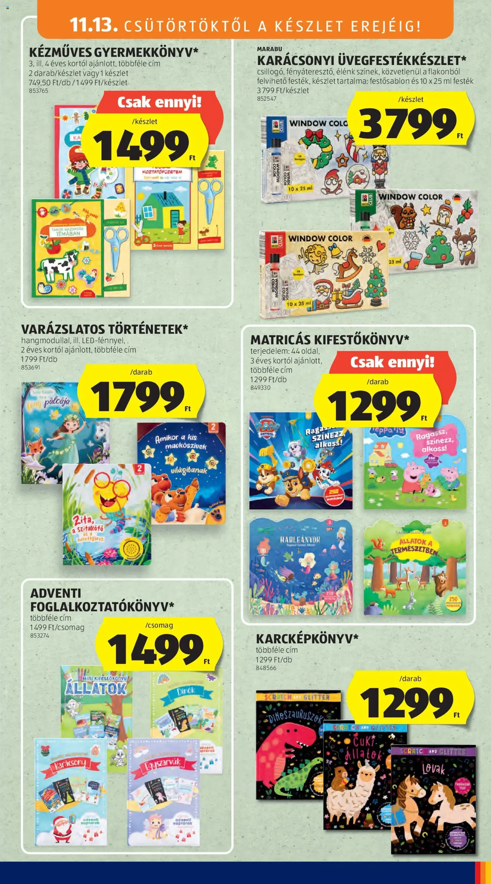 Aldi Akciós újság - 2025.11.13. érvényes szórólap 29 oldal 59 oldalból