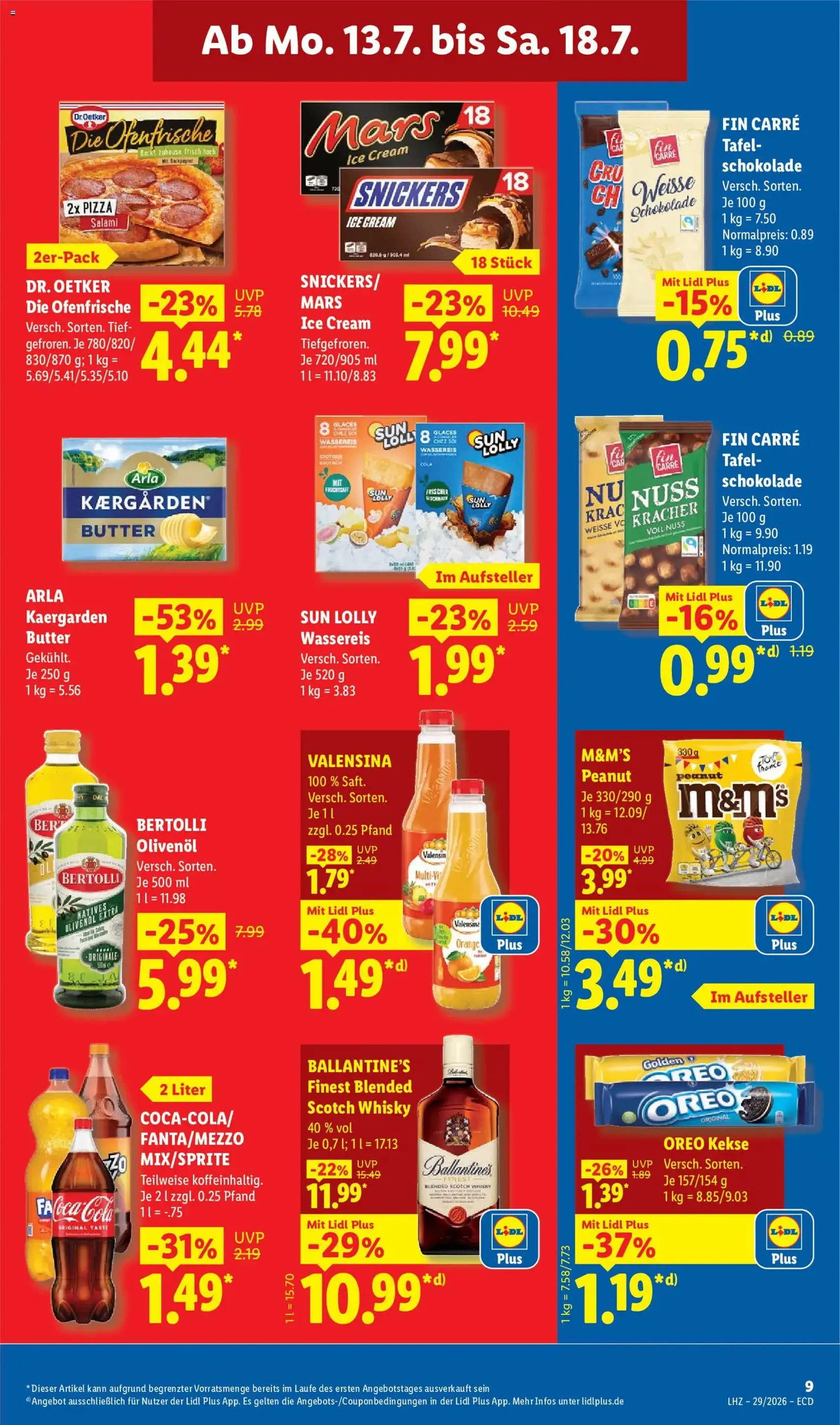 Lidl Prospekt - Gültiger Prospekt ab 13.07.2026, Seite 19 von insgesamt 72