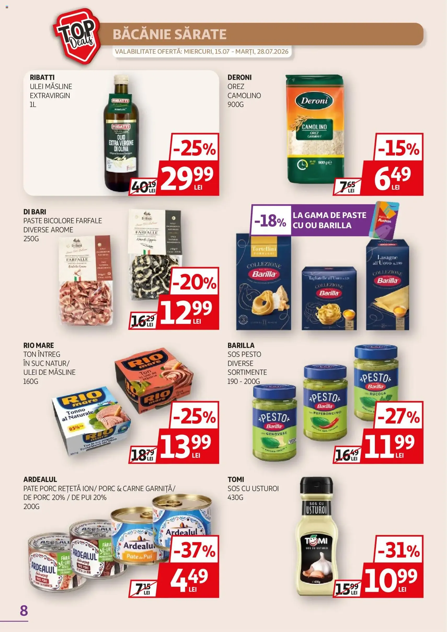 Auchan Catalog - cataloage valabile începând cu 15.07.2026 pagina 8 din 40