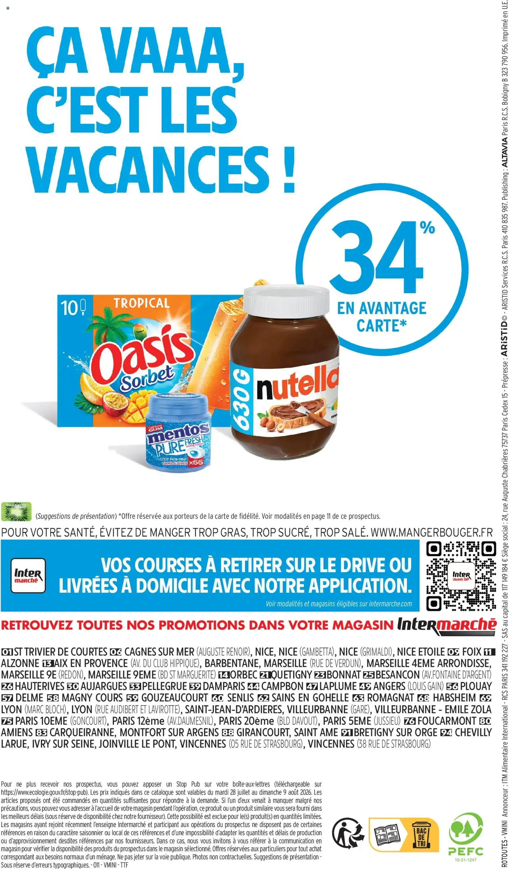 Intermarché catalogue - brochure valable à partir du 28/07/2026, page 12 sur 12