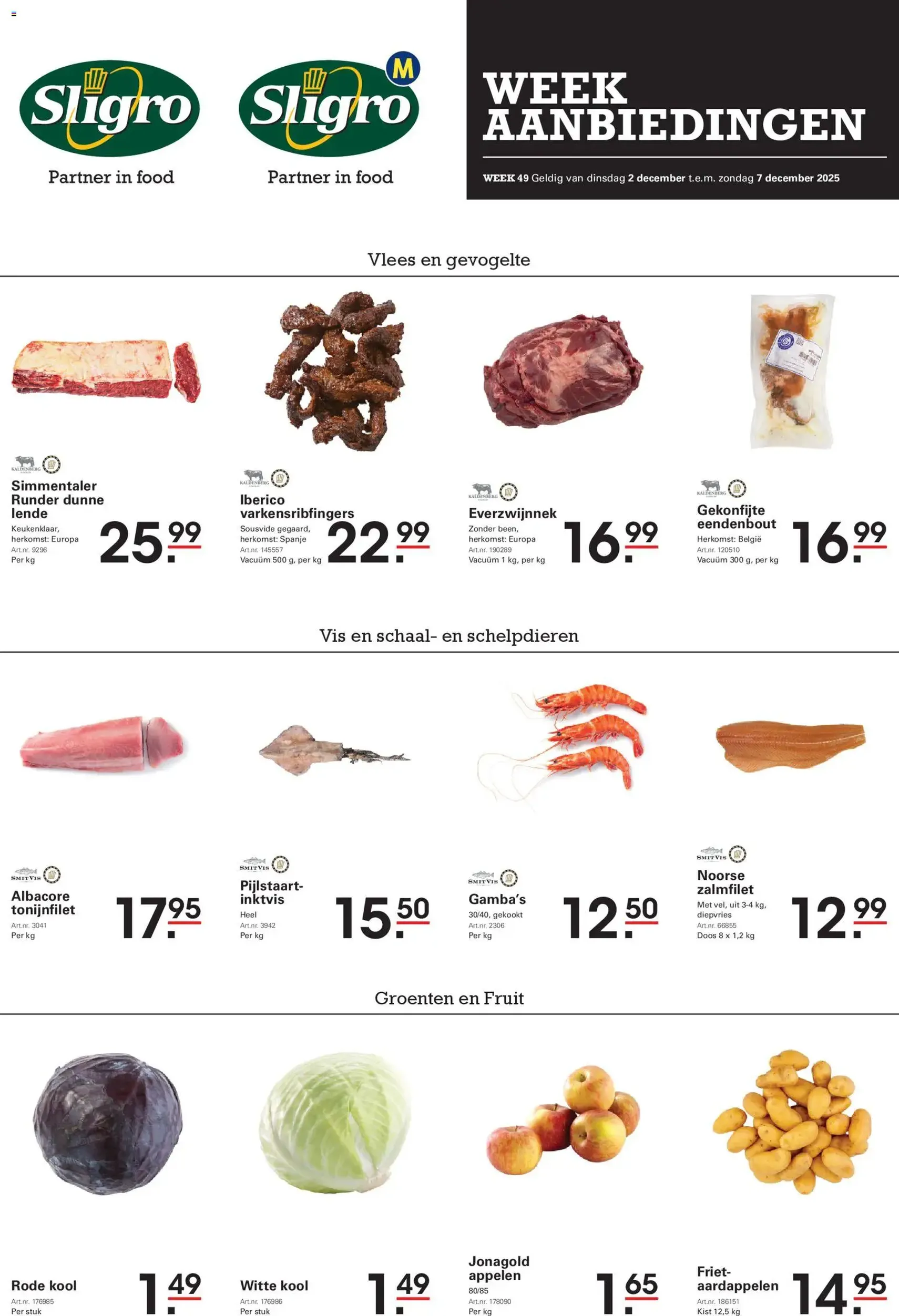 Sligro folder - geldige folder vanaf 02/12/2025 pagina 1 van 1