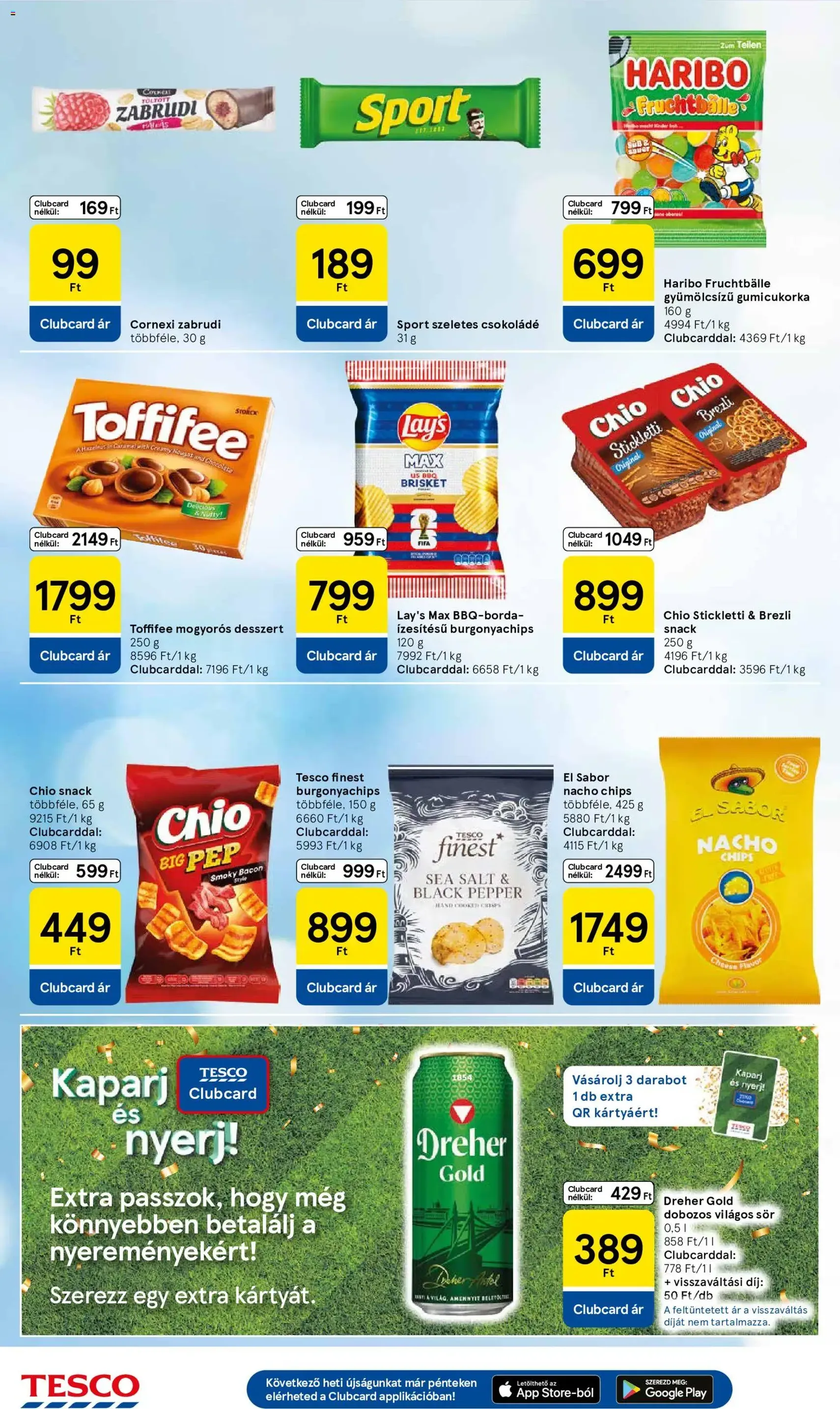 Tesco aktuális akciós újság - 2026.06.11. érvényes szórólap 22 oldal 36 oldalból