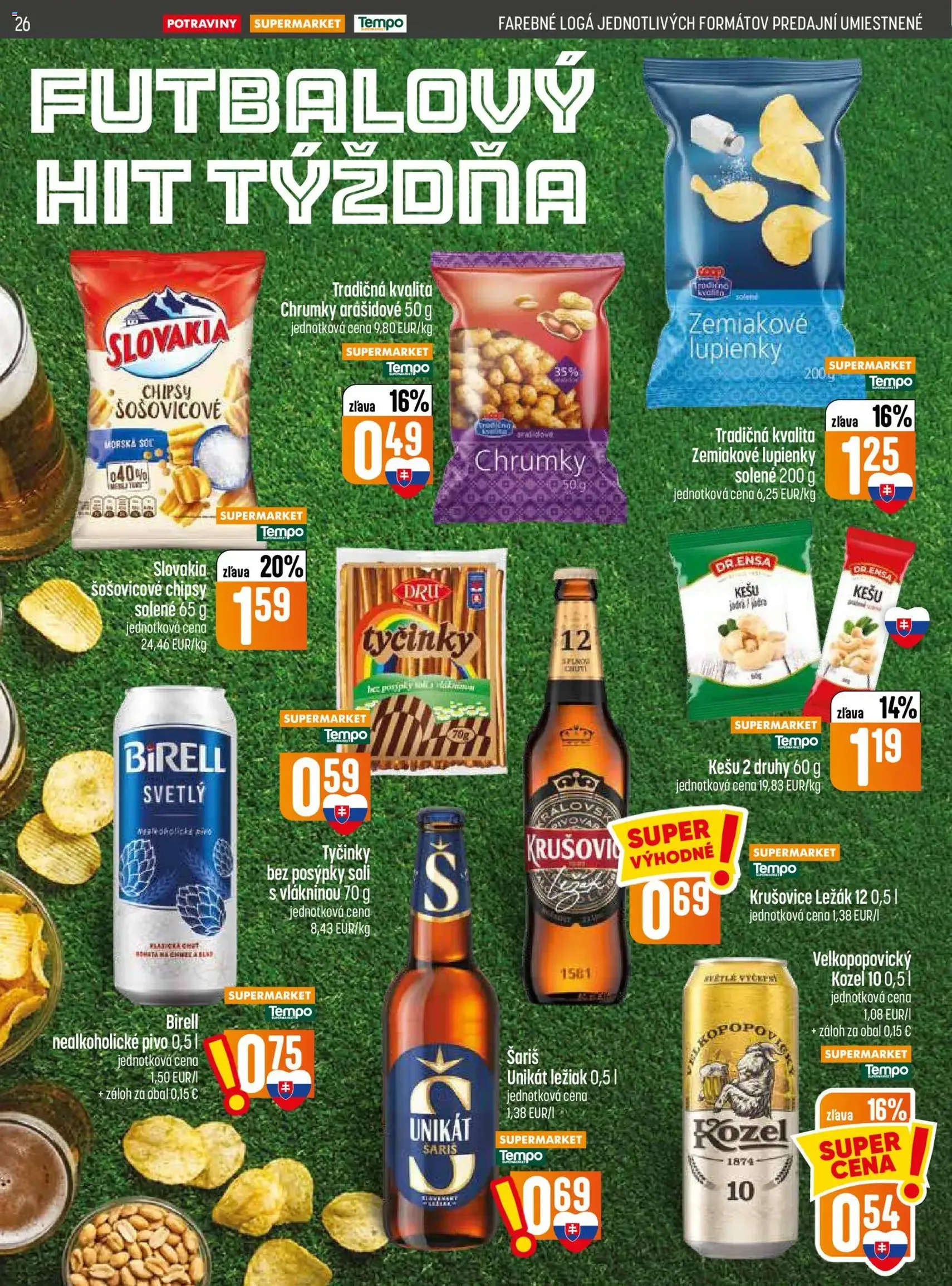 COOP Jednota leták - platný leták od 09.07.2026 strana 26 z 32