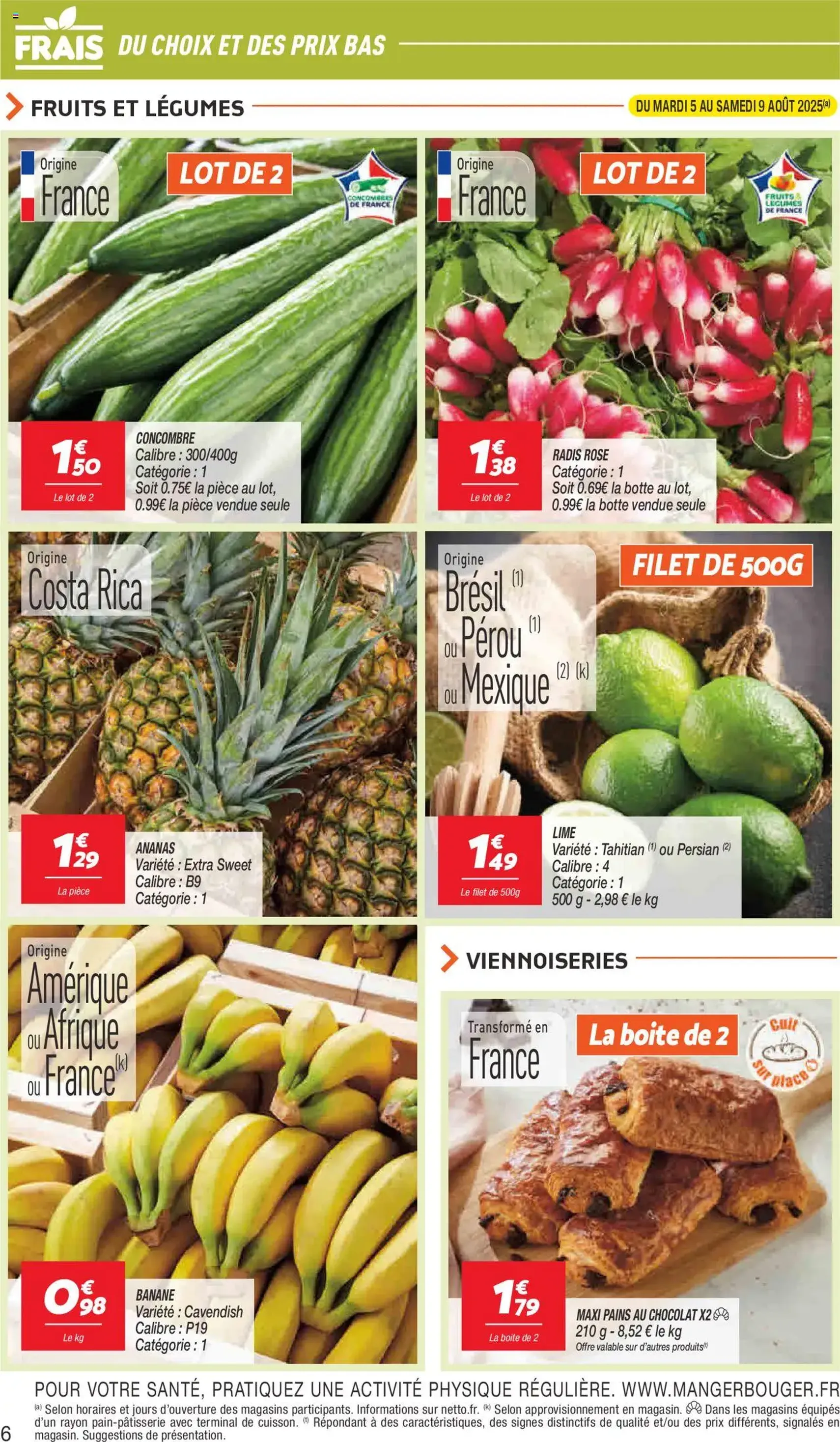Netto catalogue - brochure valable à partir du 05/08/2025, page 6 sur 12 Netto catalogue - brochure valable à partir du 05/08/2025, page 6 sur 12