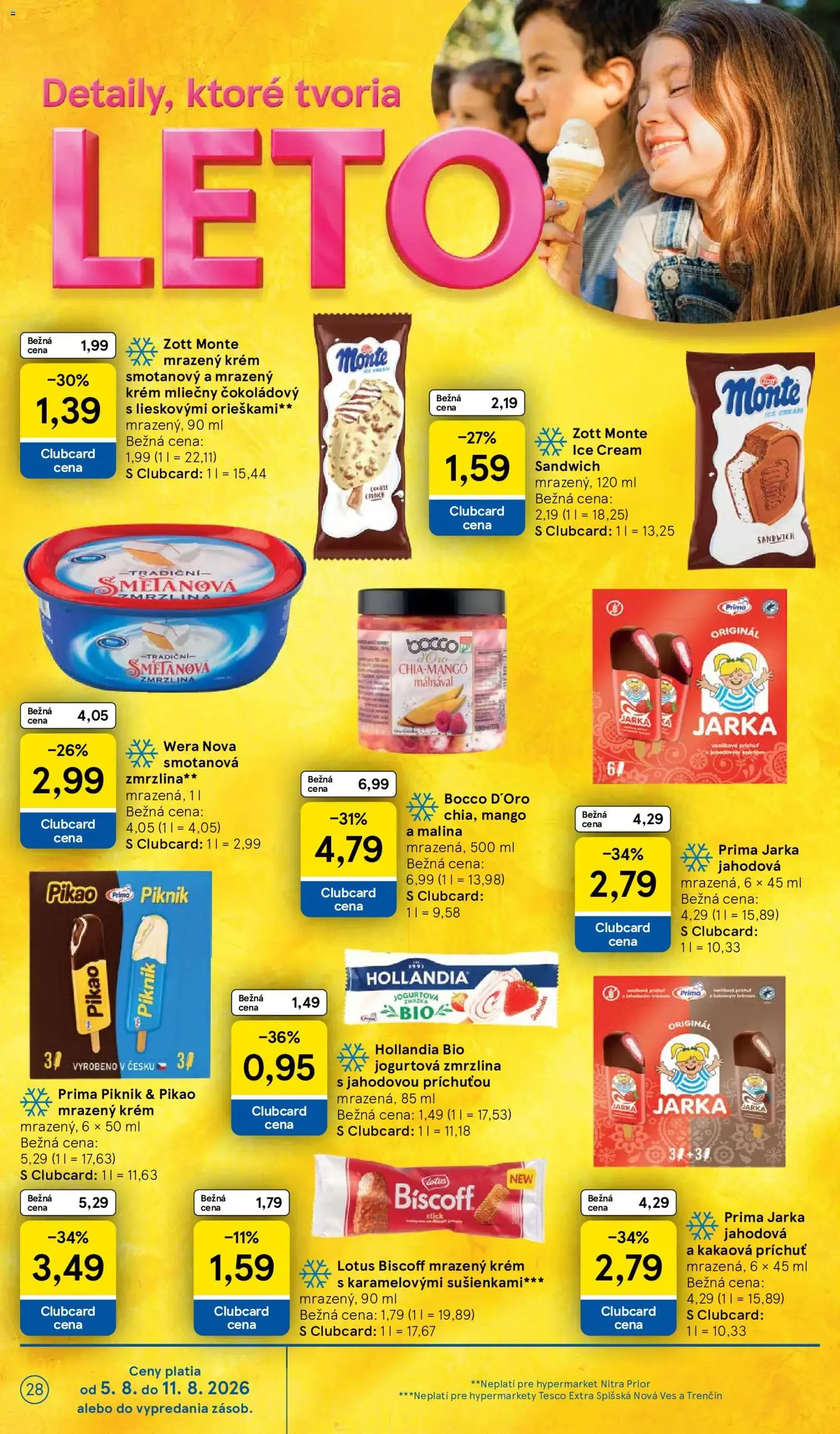 Tesco Hypermarket - leták - platný leták od 05.08.2026 strana 28 z 52
