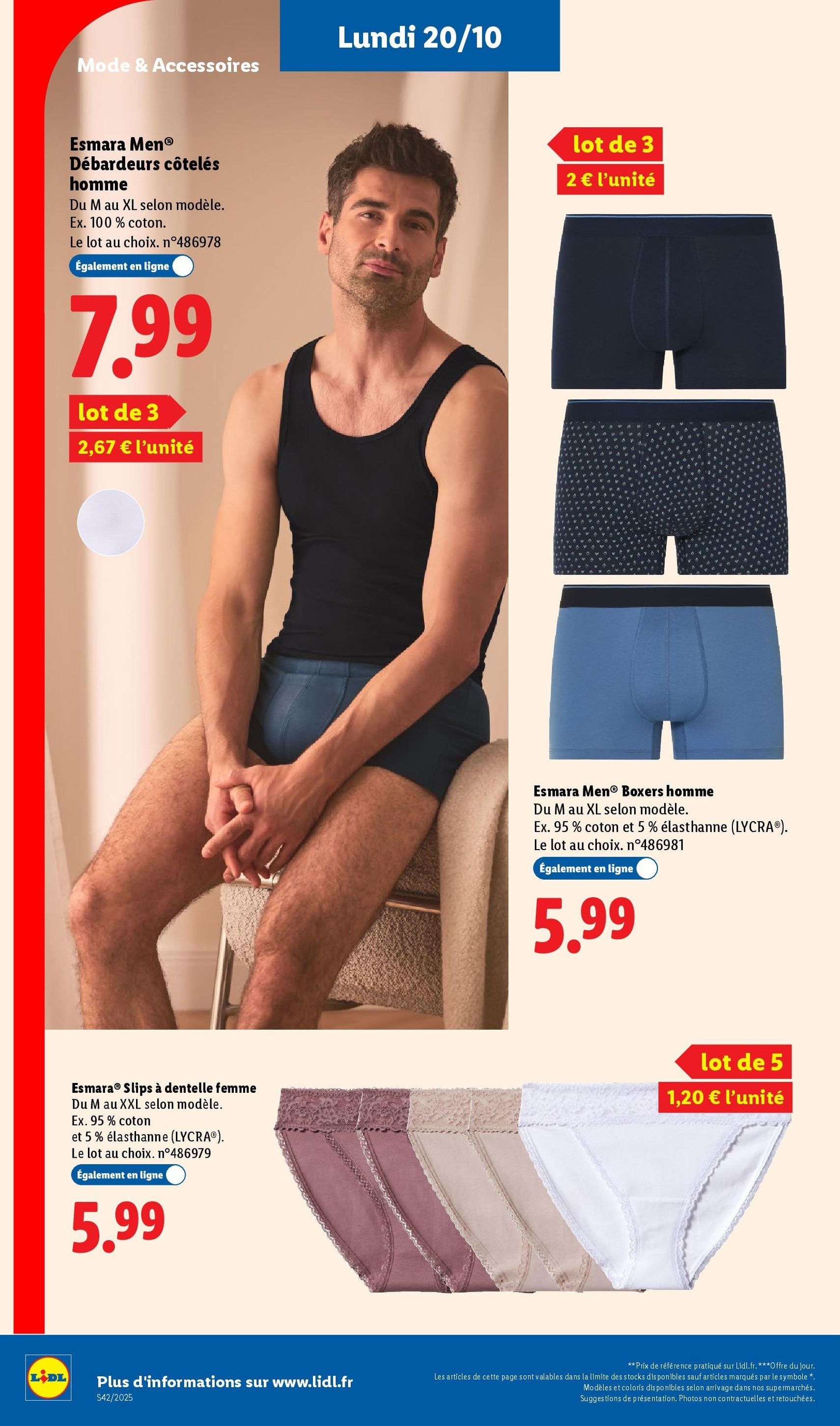 LIDL catalogue semaine 42 - brochure valable à partir du 16/10/2025, page 68 sur 82 LIDL catalogue semaine 42 - brochure valable à partir du 16/10/2025, page 68 sur 82