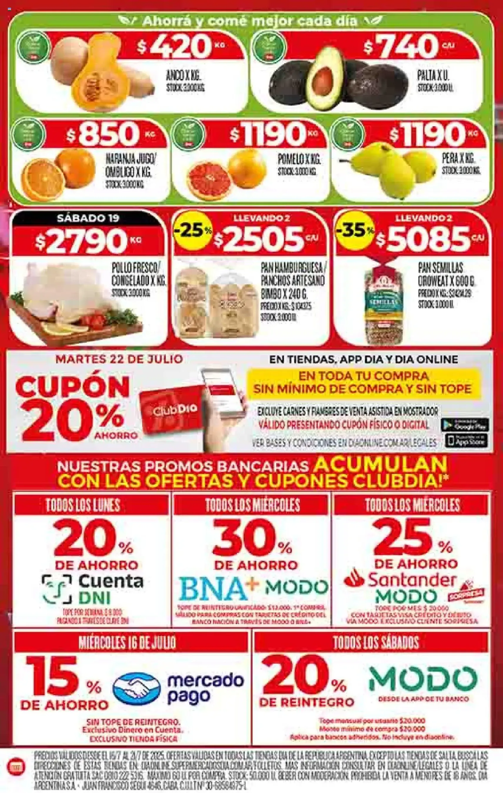 Supermercado DIA Ofertas - folleto válido desde 16/07/2025 página 4 de 64 Supermercado DIA Ofertas - folleto válido desde 16/07/2025 página 4 de 64
