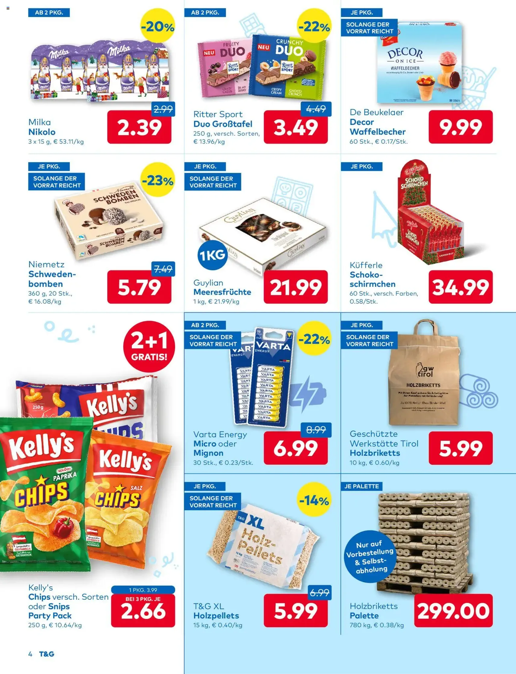 T&G Flugblatt - Gültiger Prospekt ab 20.11.2025, Seite 4 von insgesamt 8