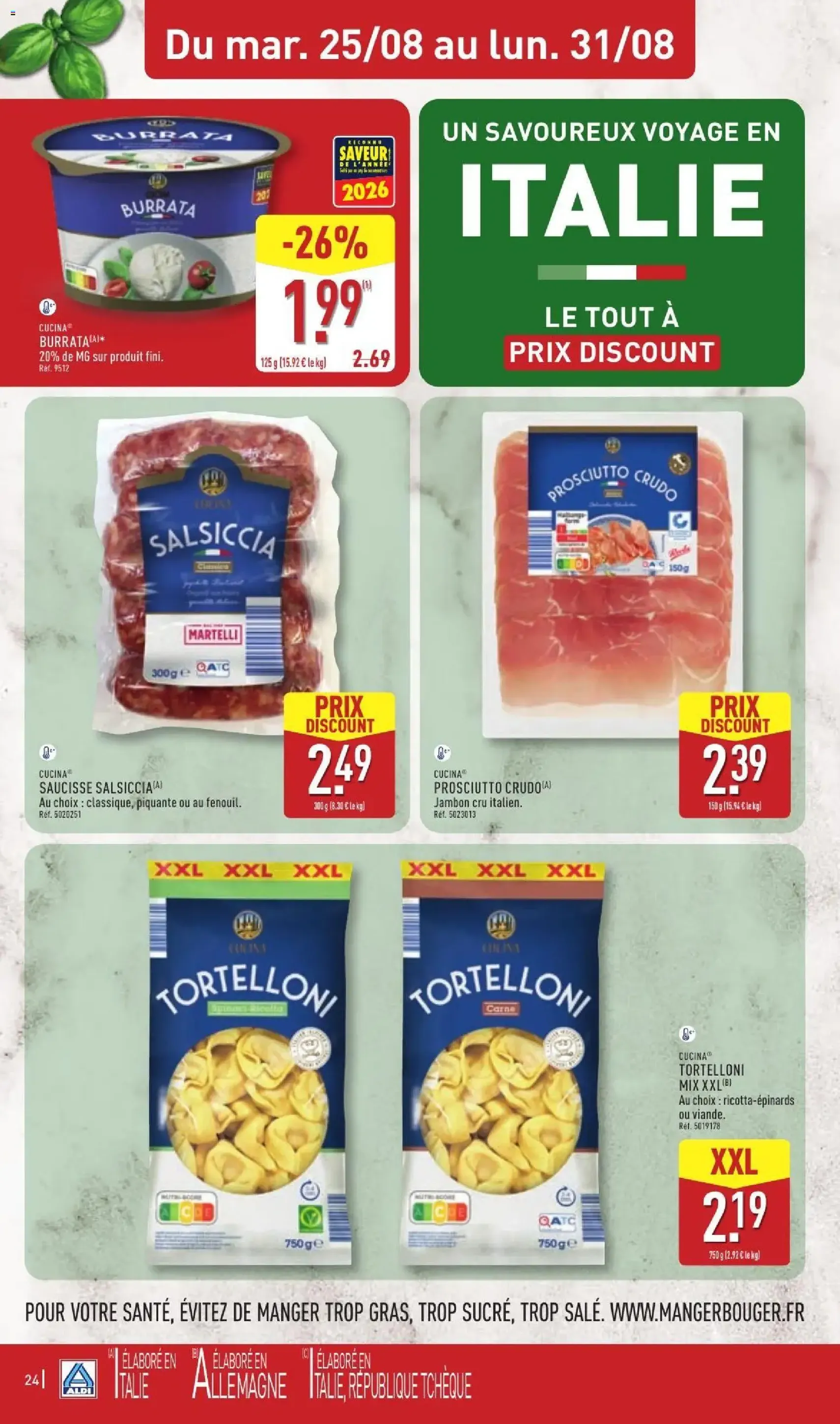 Aldi catalogue - brochure valable à partir du 25/08/2026, page 26 sur 47