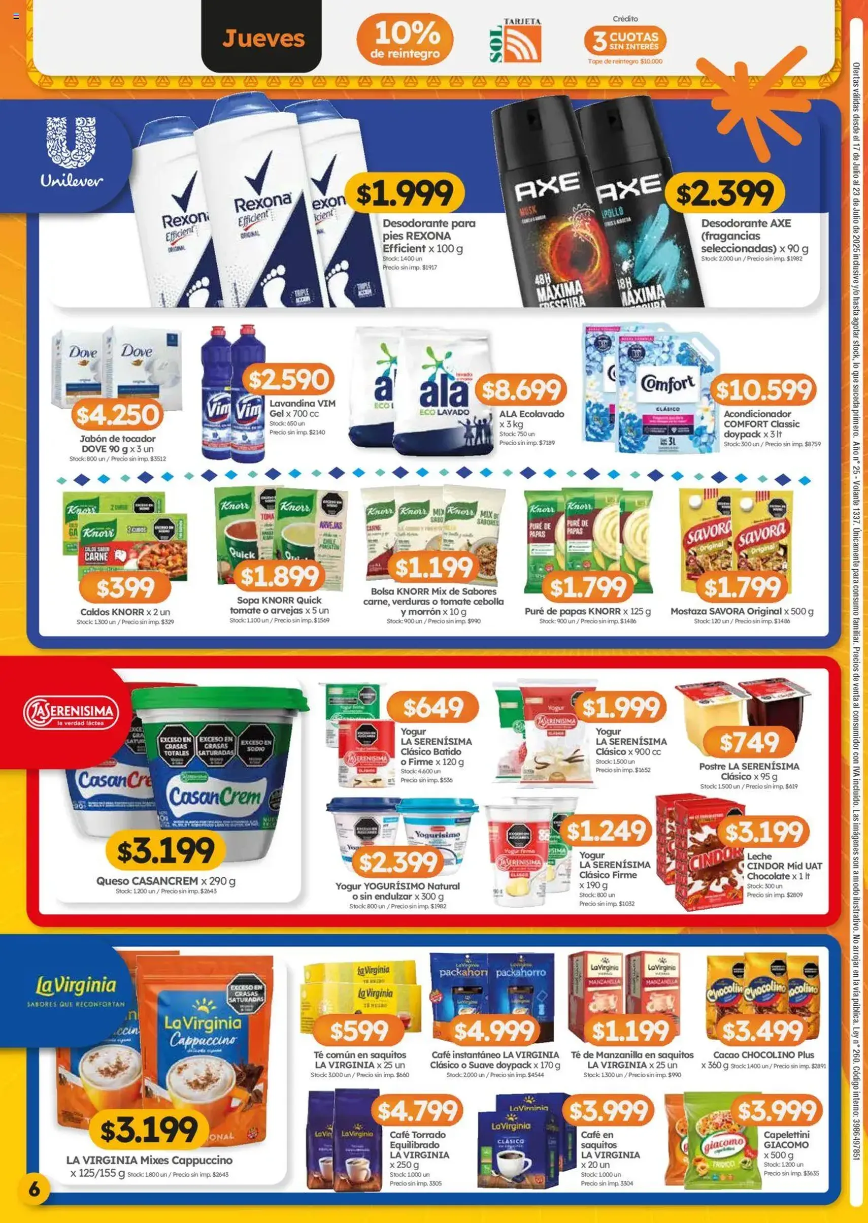 Cordiez ofertas - folleto válido desde 17/07/2025 página 6 de 8 Cordiez ofertas - folleto válido desde 17/07/2025 página 6 de 8