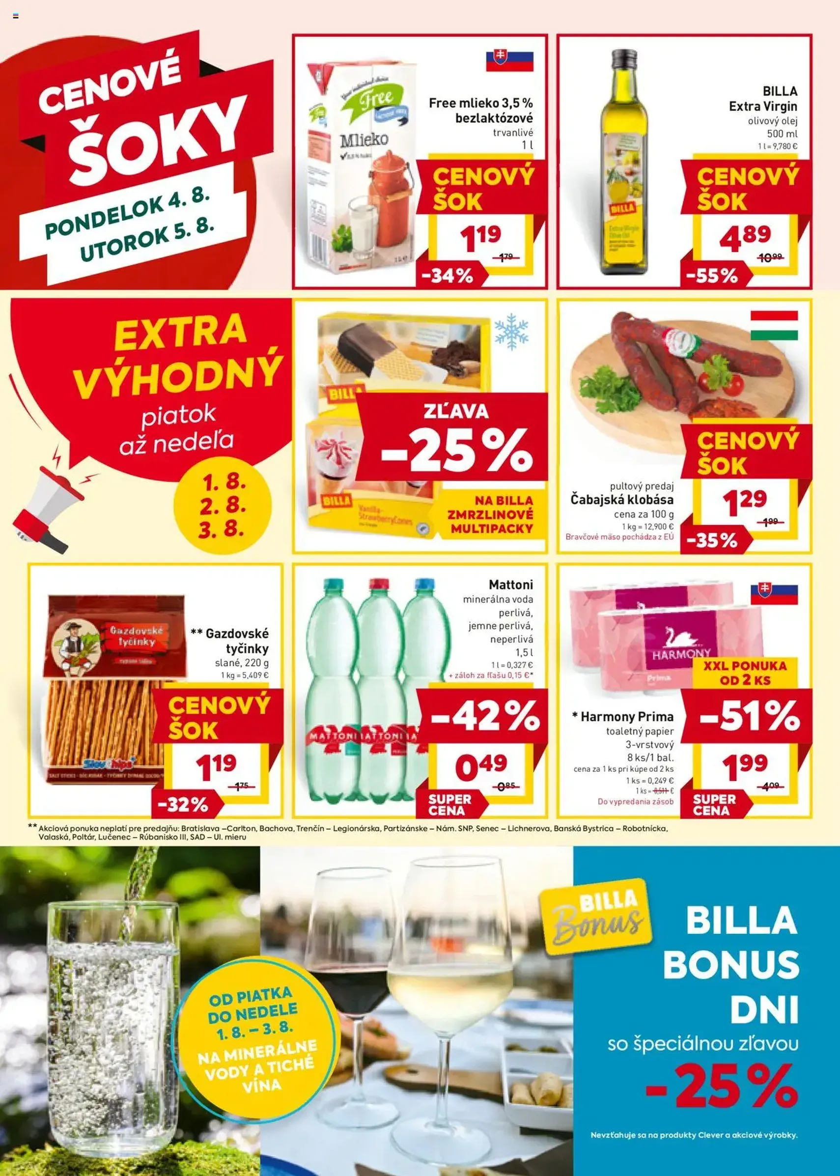 Billa leták - platný leták od 30.07.2025 strana 20 z 24