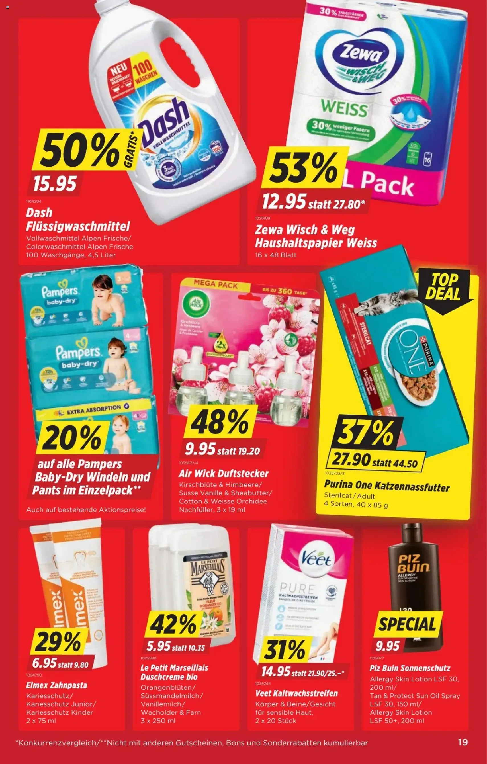 Denner aktionen - Gültiger Prospekt ab 16.04.2026, Seite 19 von insgesamt 22