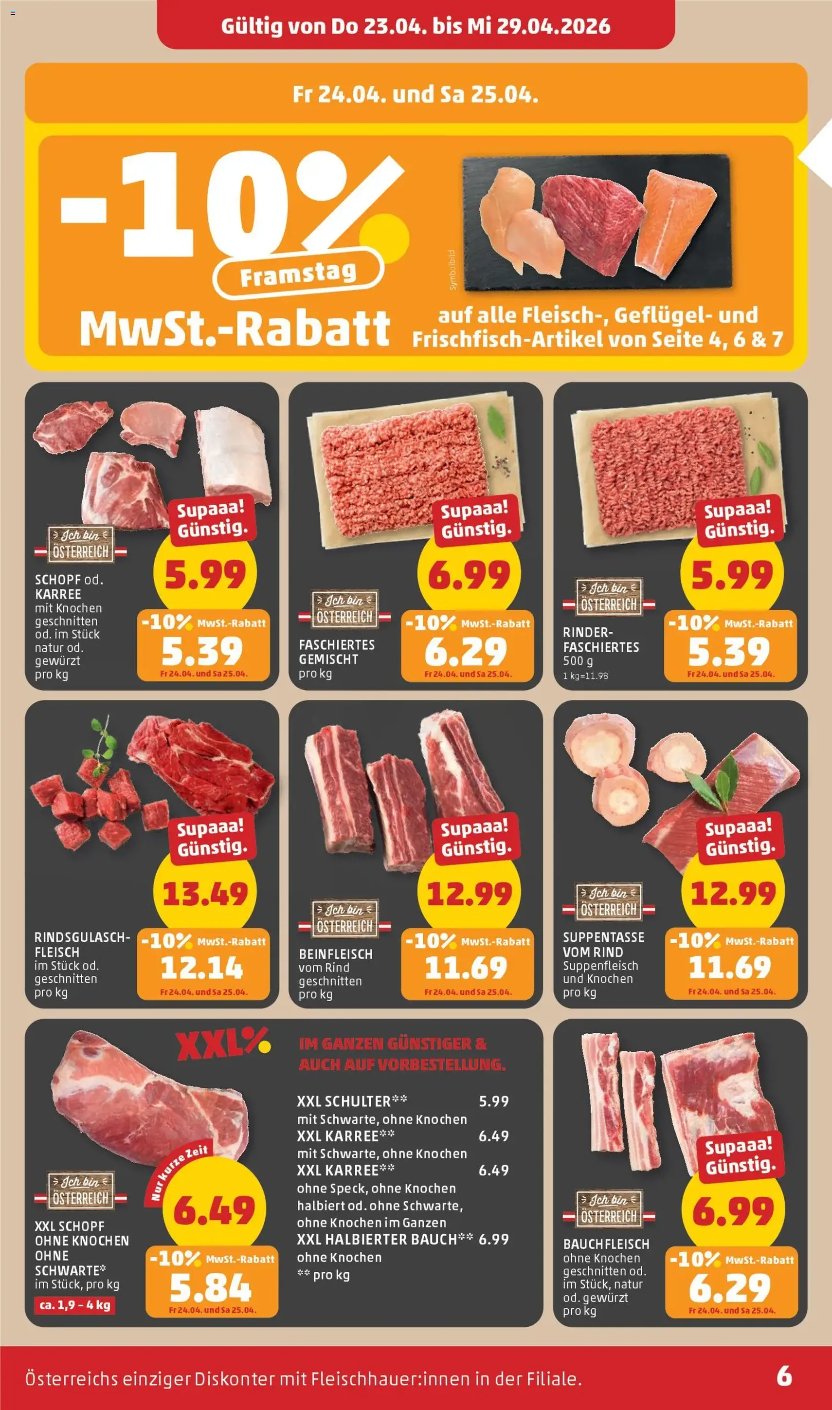 Penny Markt - Flugblatt - Gültiger Prospekt ab 23.04.2026, Seite 6 von insgesamt 28