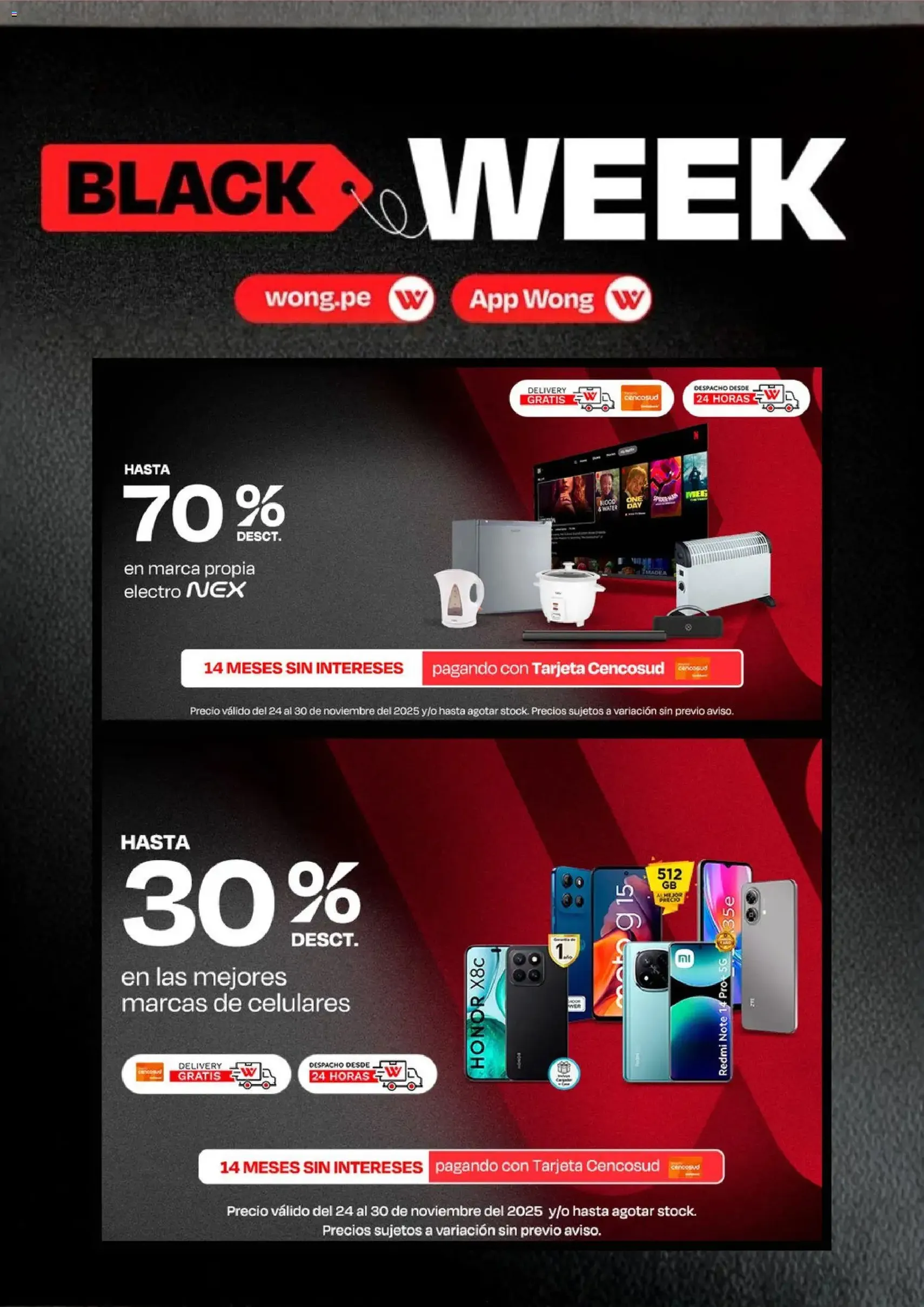 Wong - Black Friday - folleto válido desde 24/11/2025 página 4 de 8