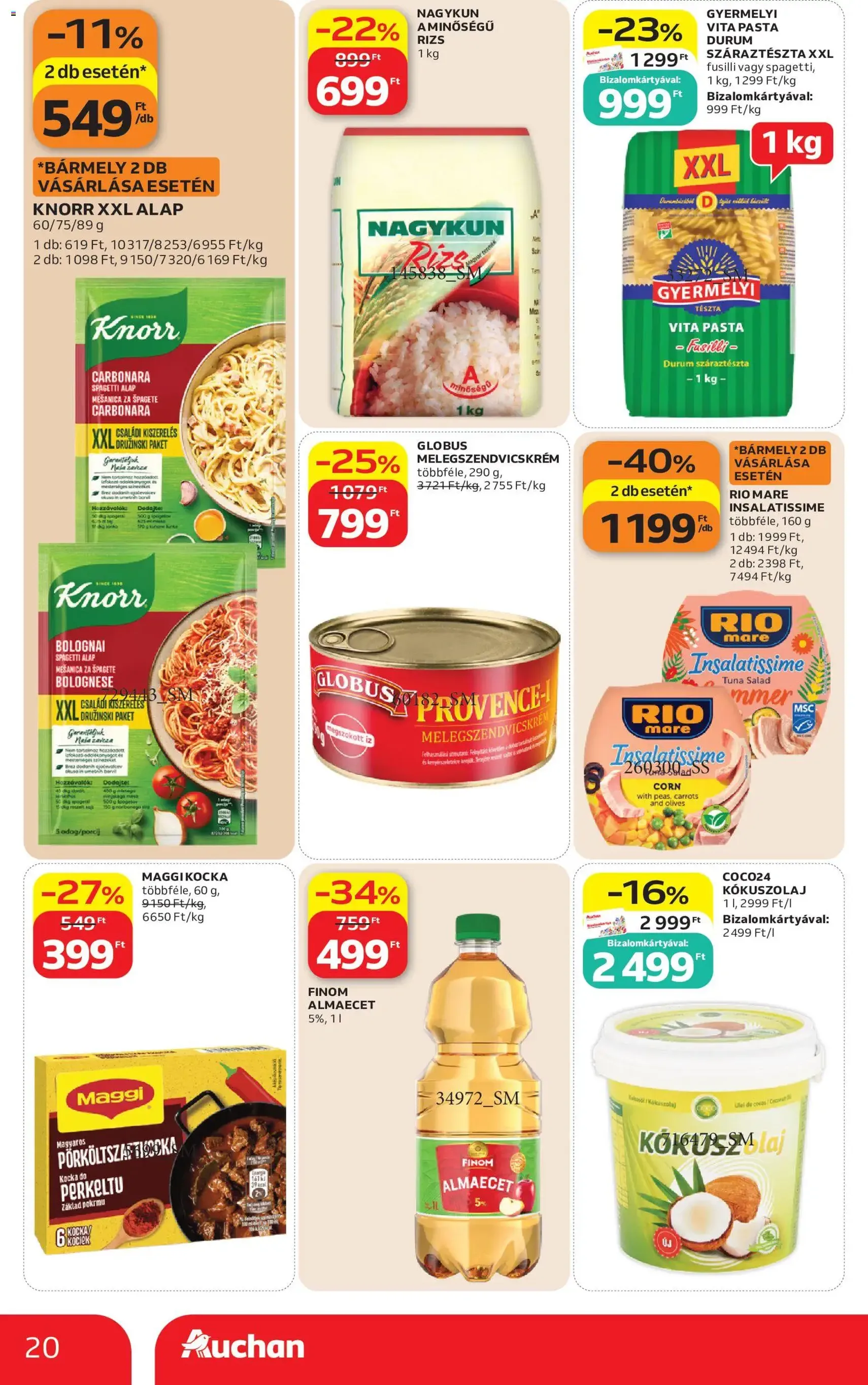 Auchan akciós újság - 2026.07.09. érvényes szórólap 20 oldal 50 oldalból