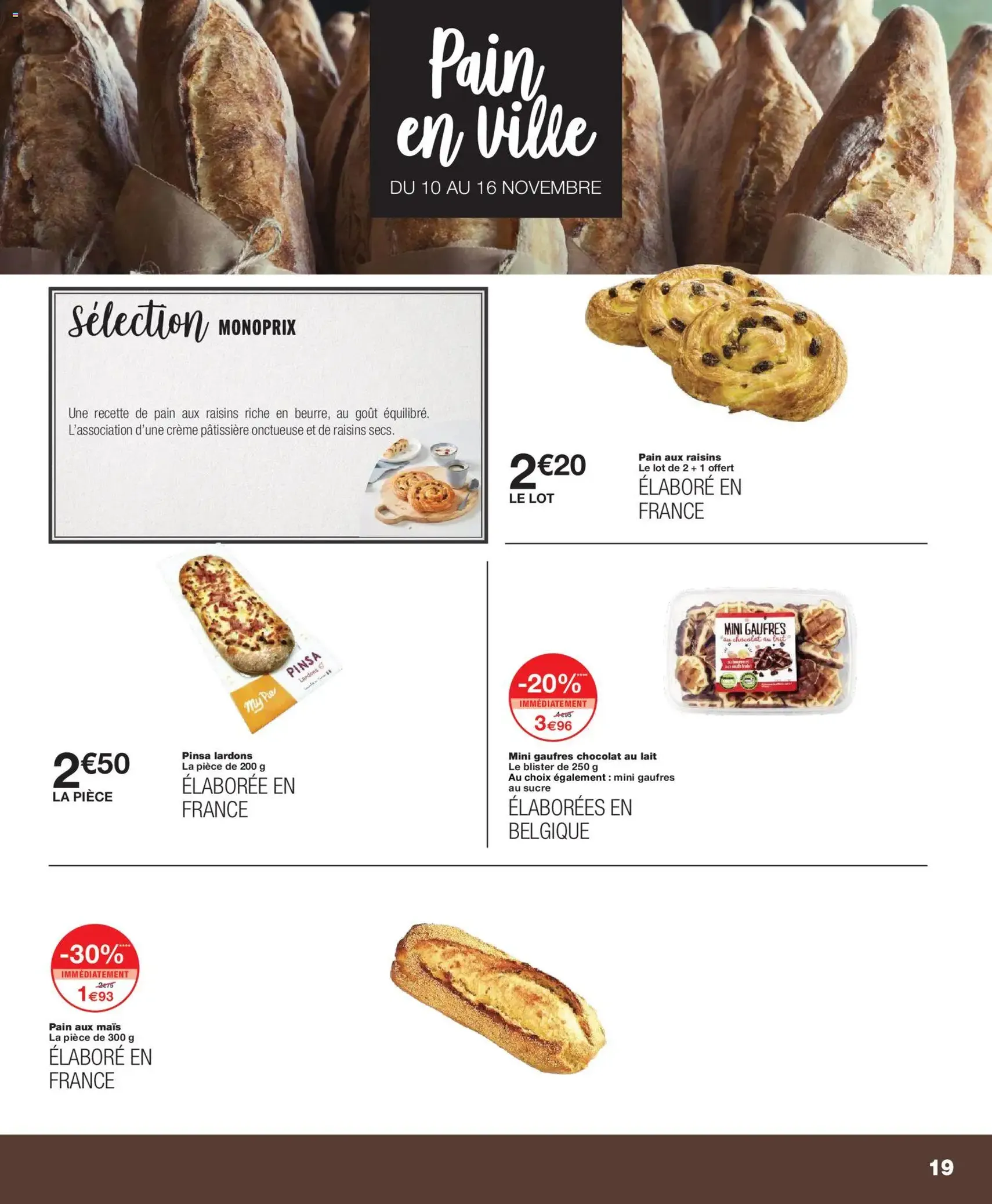 Monoprix catalogue - brochure valable à partir du 04/11/2025, page 19 sur 69