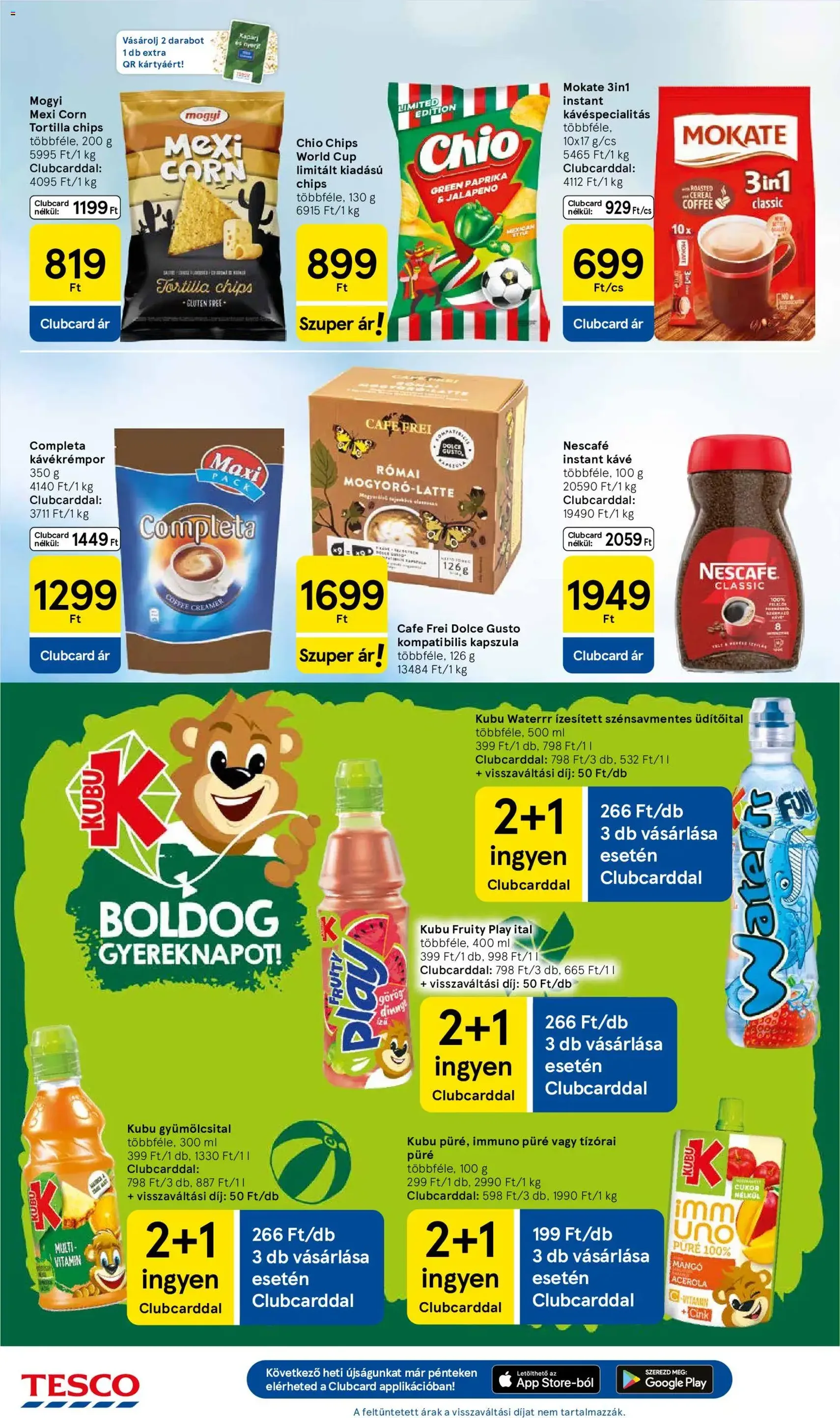Tesco aktuális akciós újság - 2026.05.28. érvényes szórólap 24 oldal 32 oldalból