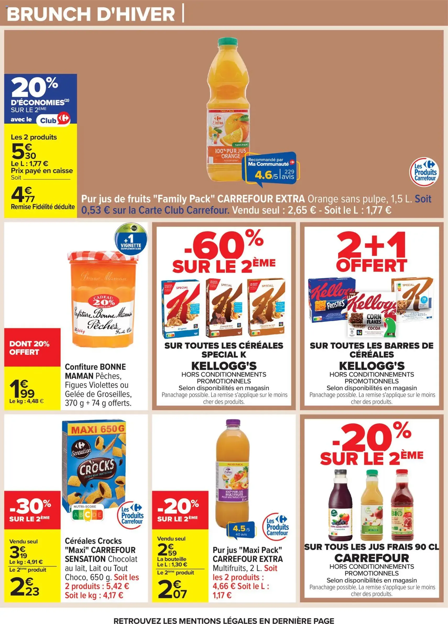 Carrefour catalogue semaine 52 - brochure valable à partir du 23/12/2025, page 6 sur 68