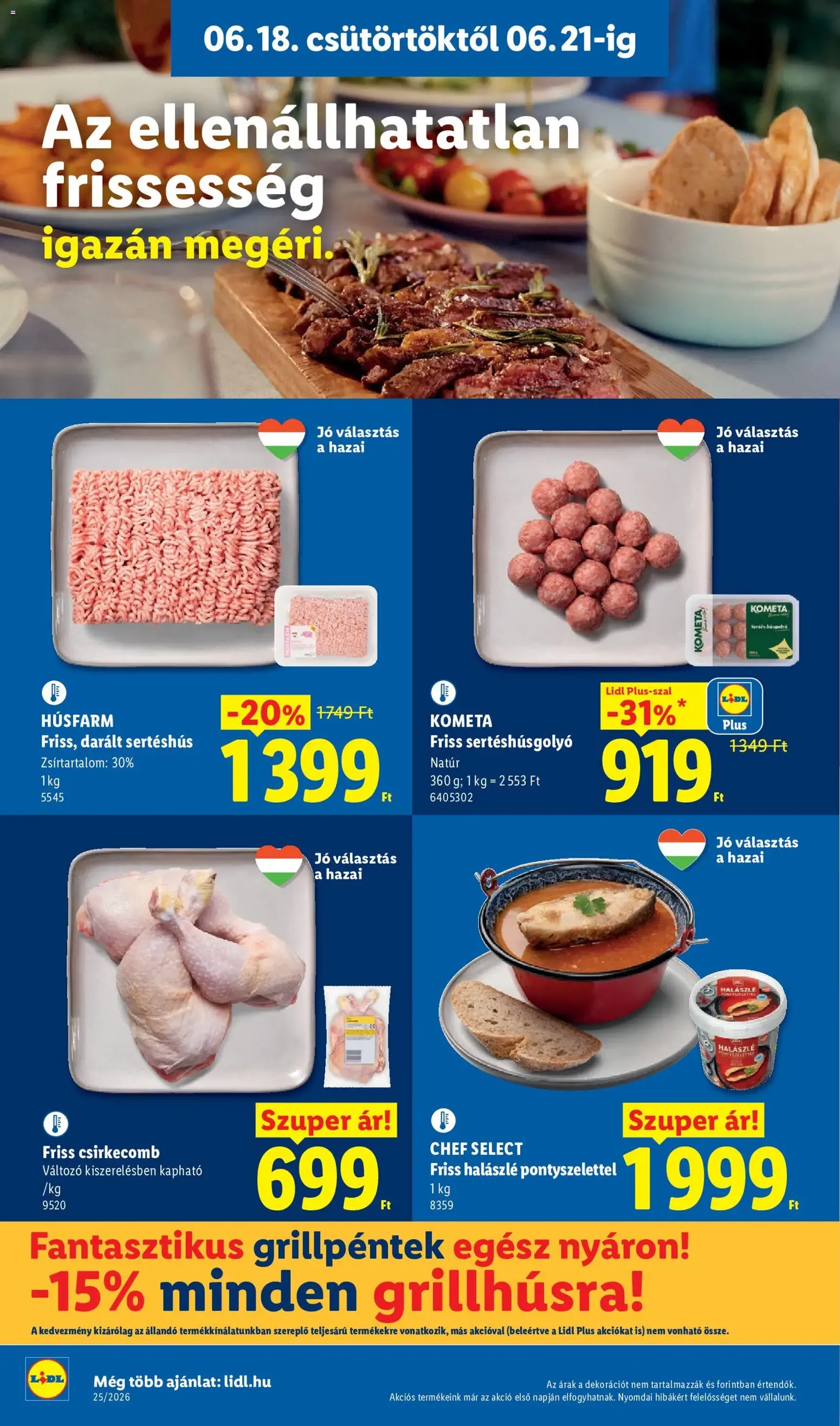 Lidl akciós újság - 2026.06.18. érvényes szórólap 4 oldal 78 oldalból