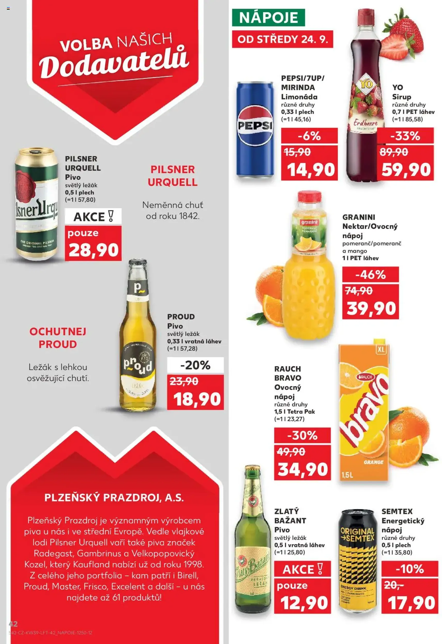 Kaufland leták - platný leták od 24.09.2025 strana 42 z 90