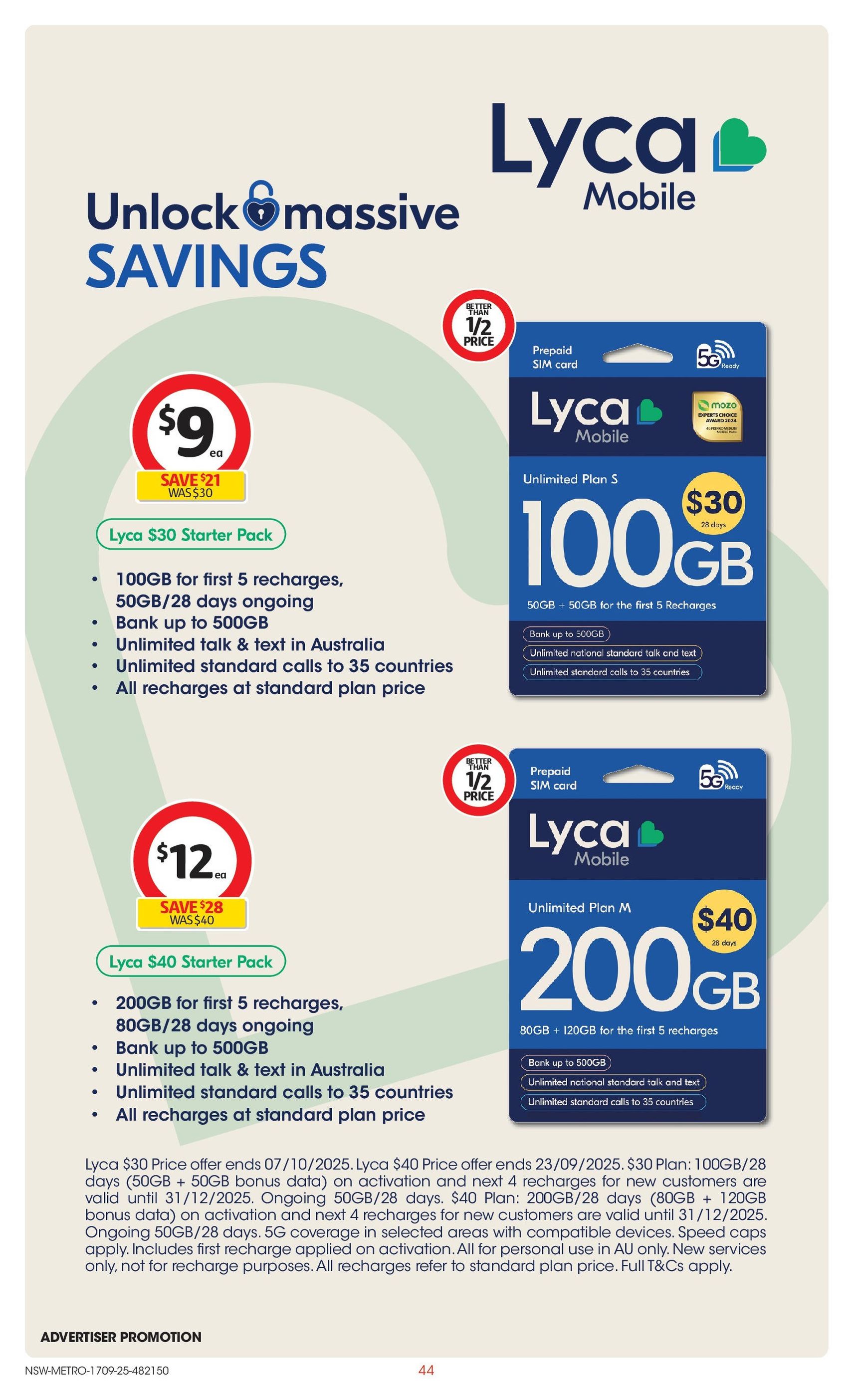 Coles Catalogue NSW - valid flyer from 17/09/2025, page 44 of 47