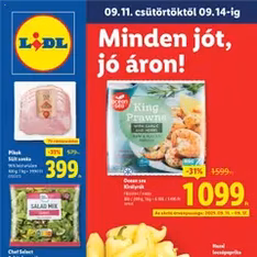 Lidl Akciós újság - szórólap előnézete érvényes 2025.09.11. -tól