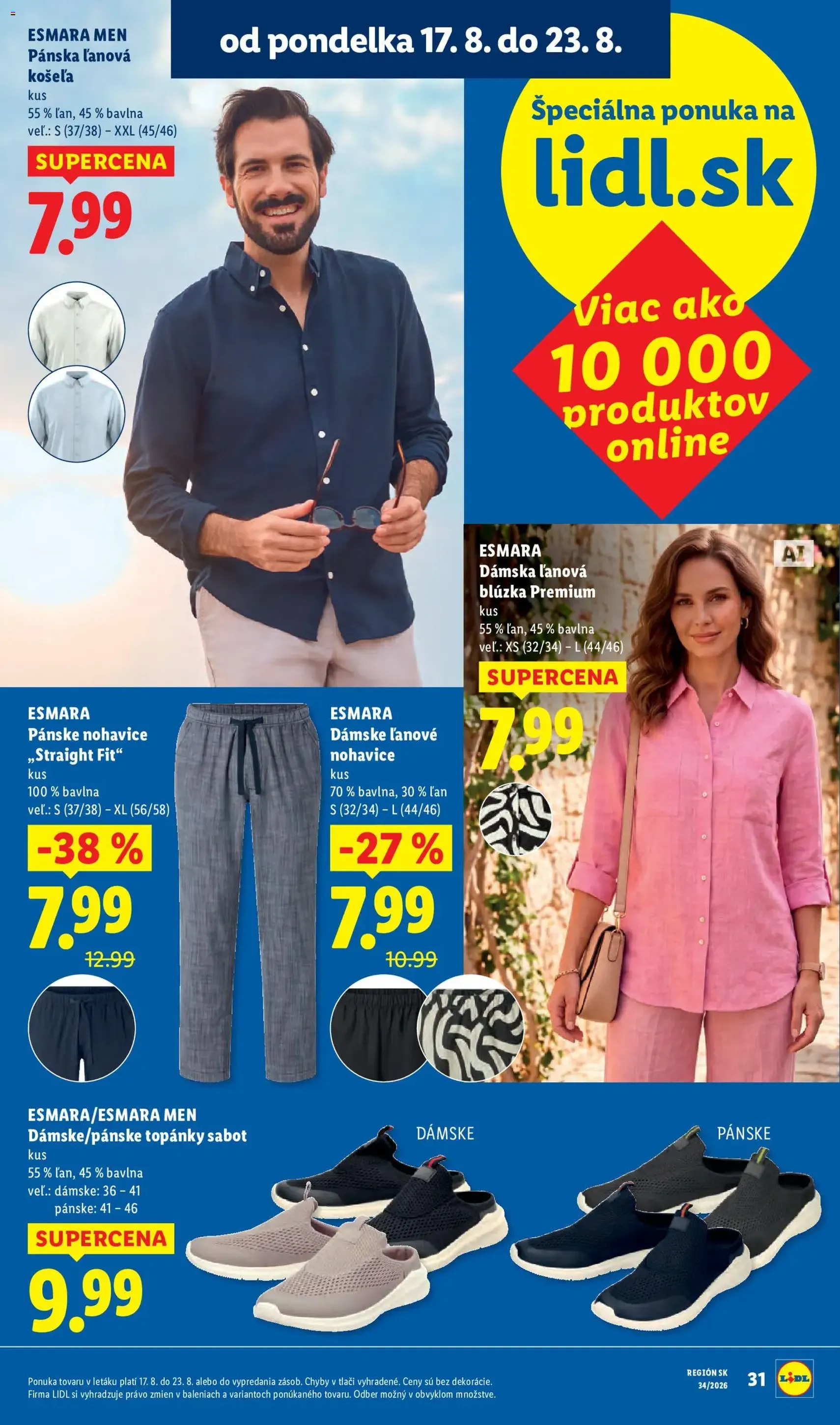 Lidl leták - platný leták od 17.08.2026 strana 7 z 95