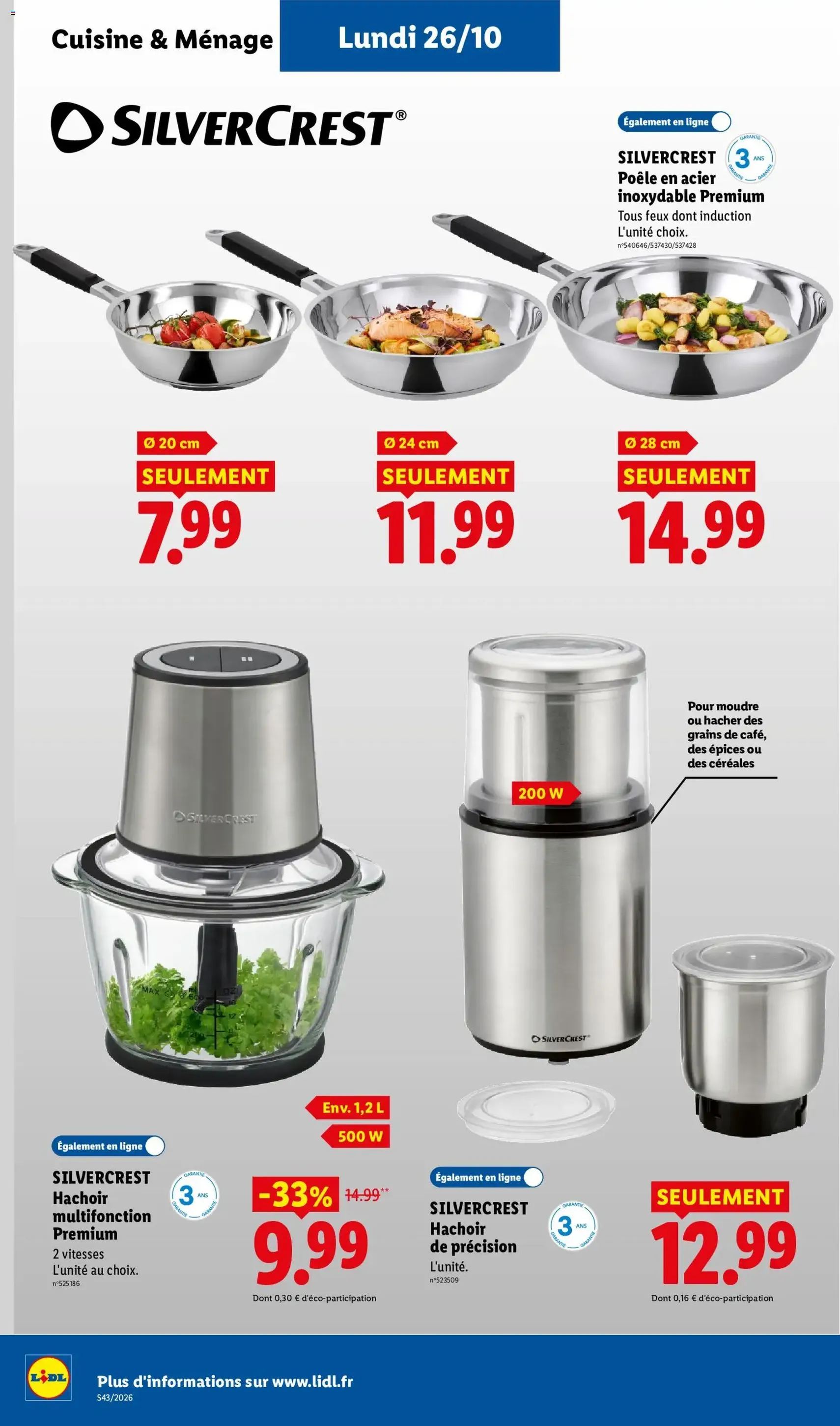 LIDL catalogue - brochure valable à partir du 22/10/2026, page 56 sur 66