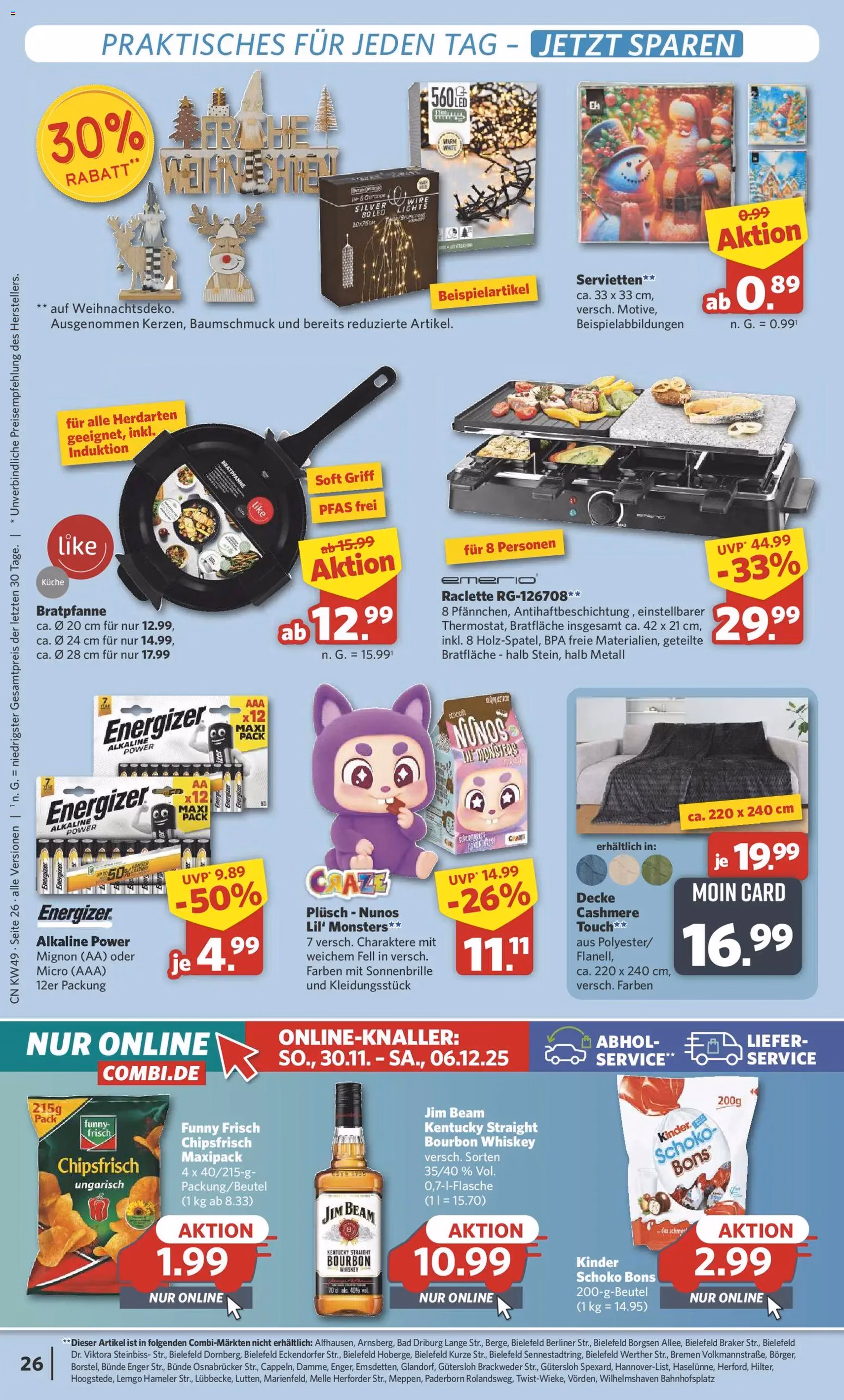 Combi Prospekt - Gültiger Prospekt ab 01.12.2025, Seite 27 von insgesamt 38