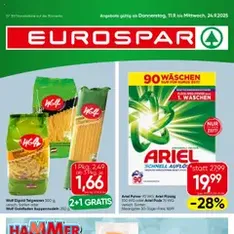Eurospar Flugblatt - Prospekt Vorschau gültig ab 11.09.2025