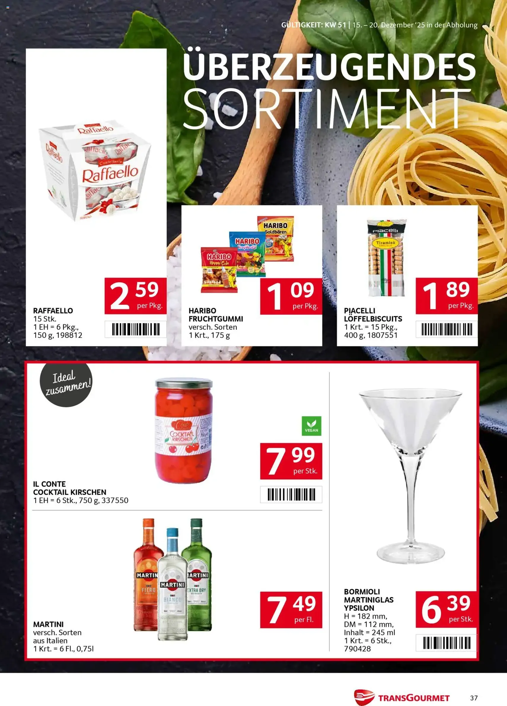 Transgourmet Flugblatt - Gültiger Prospekt ab 15.12.2025, Seite 36 von insgesamt 39