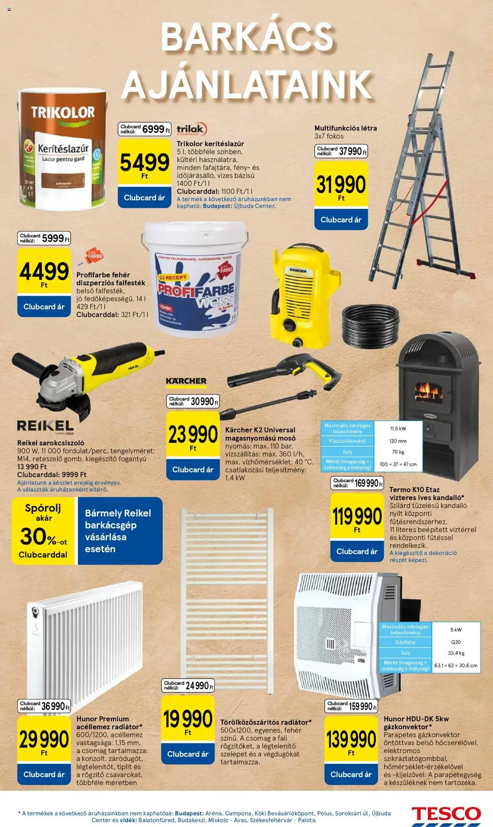 Tesco Hipermarket - Akciós újság - 2025.08.28. érvényes szórólap 15 oldal 32 oldalból Tesco Hipermarket - Akciós újság - 2025.08.28. érvényes szórólap 15 oldal 32 oldalból