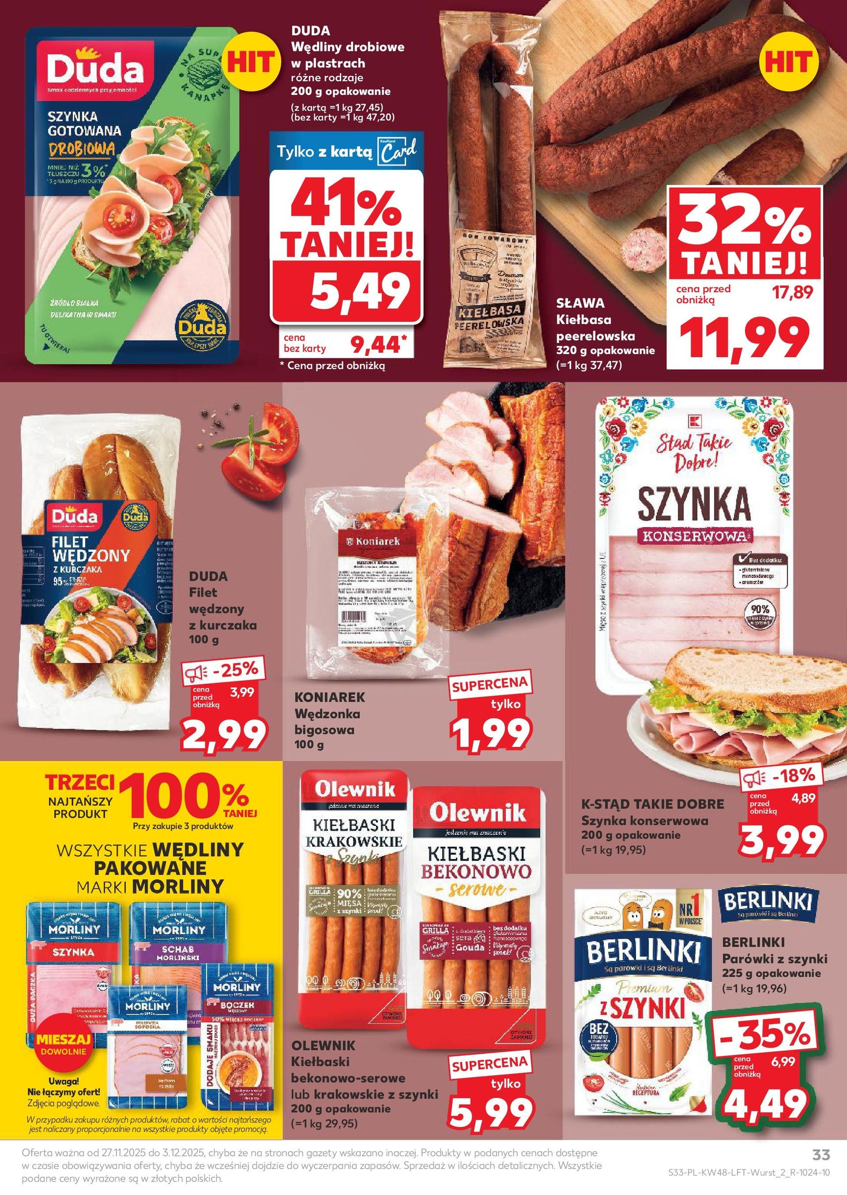 Kaufland gazetka - ważny gazetka od 27.11.2025 strona 33 z 62
