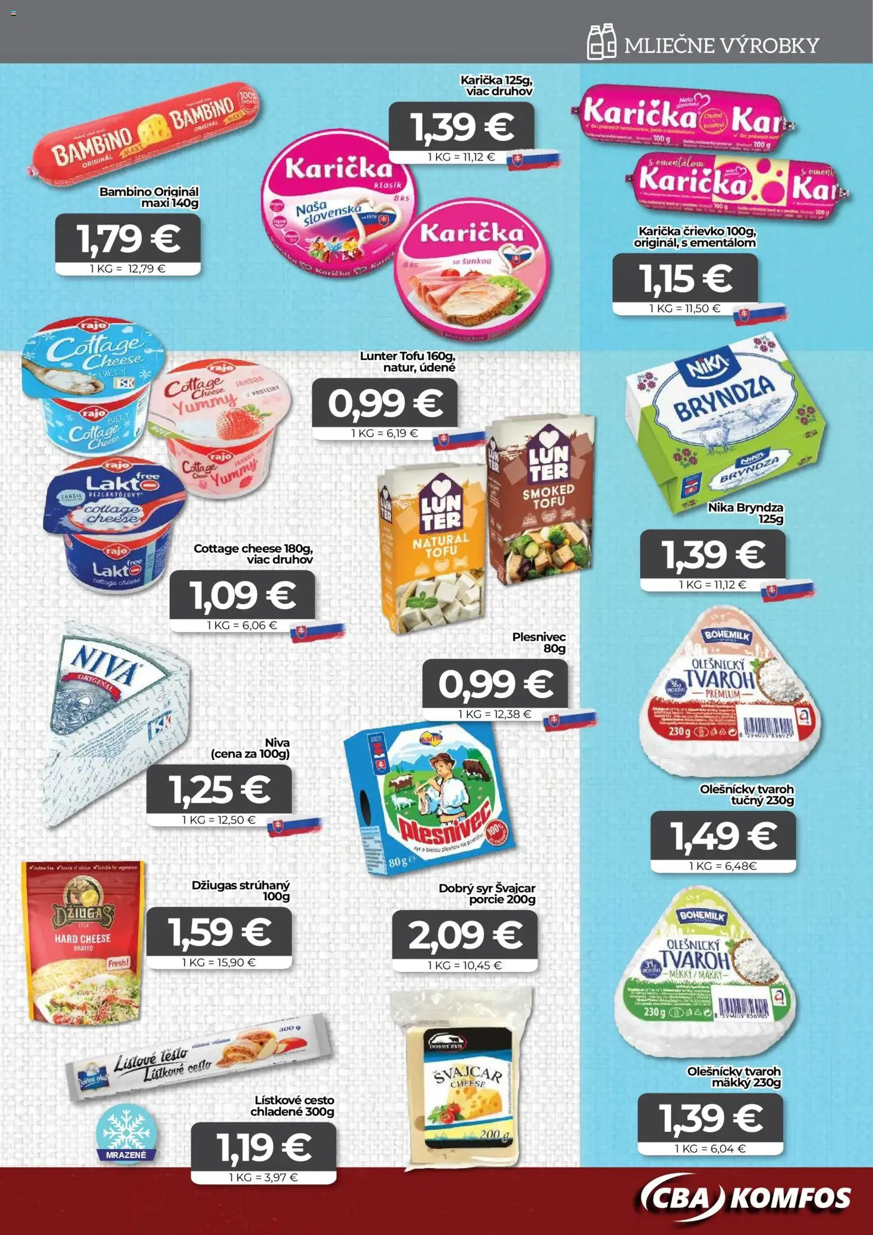CBA Komfos leták - platný leták od 20.11.2025 strana 5 z 16