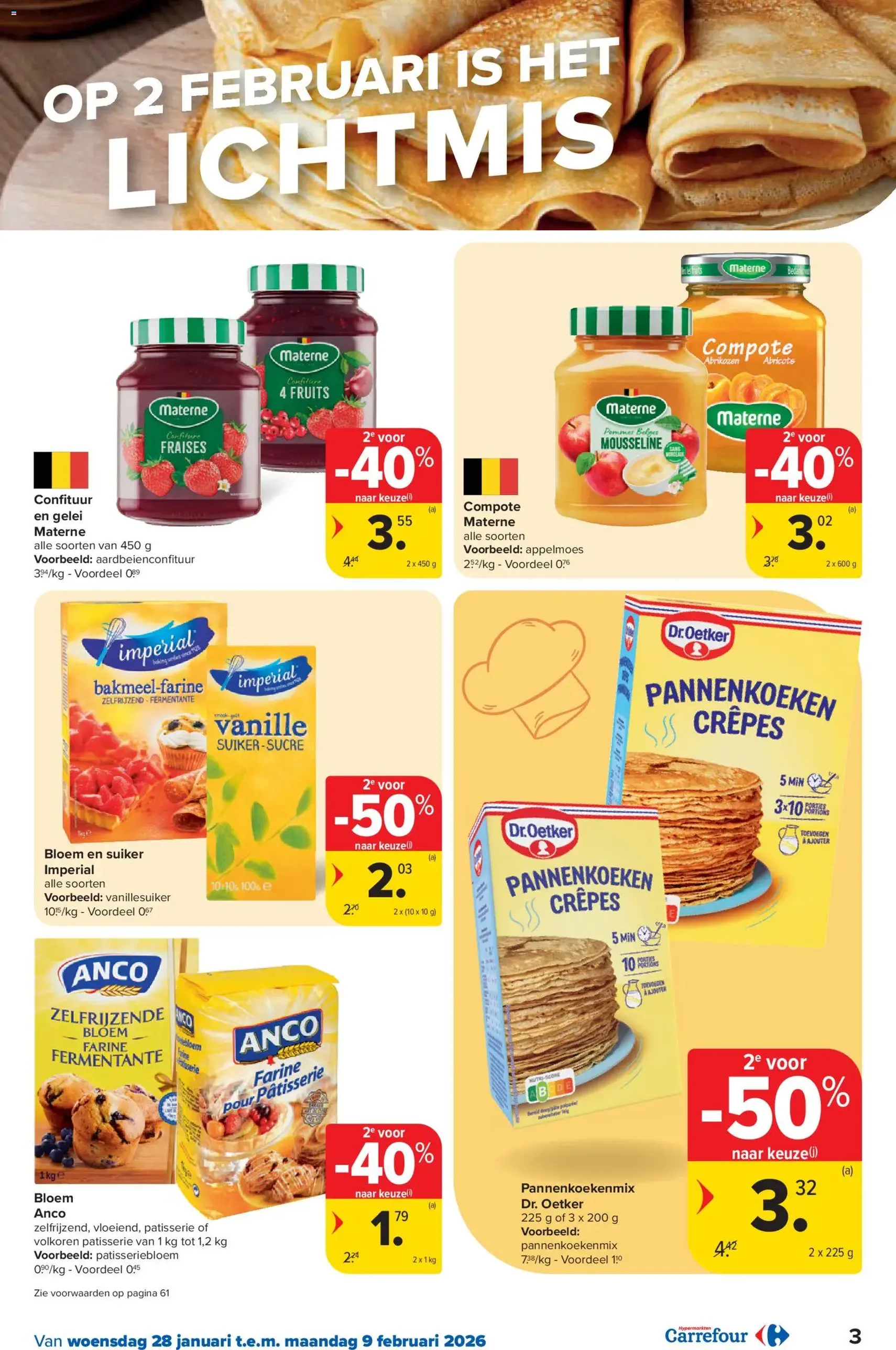Carrefour folder week 5 - geldige folder vanaf 28/01/2026 pagina 3 van 63