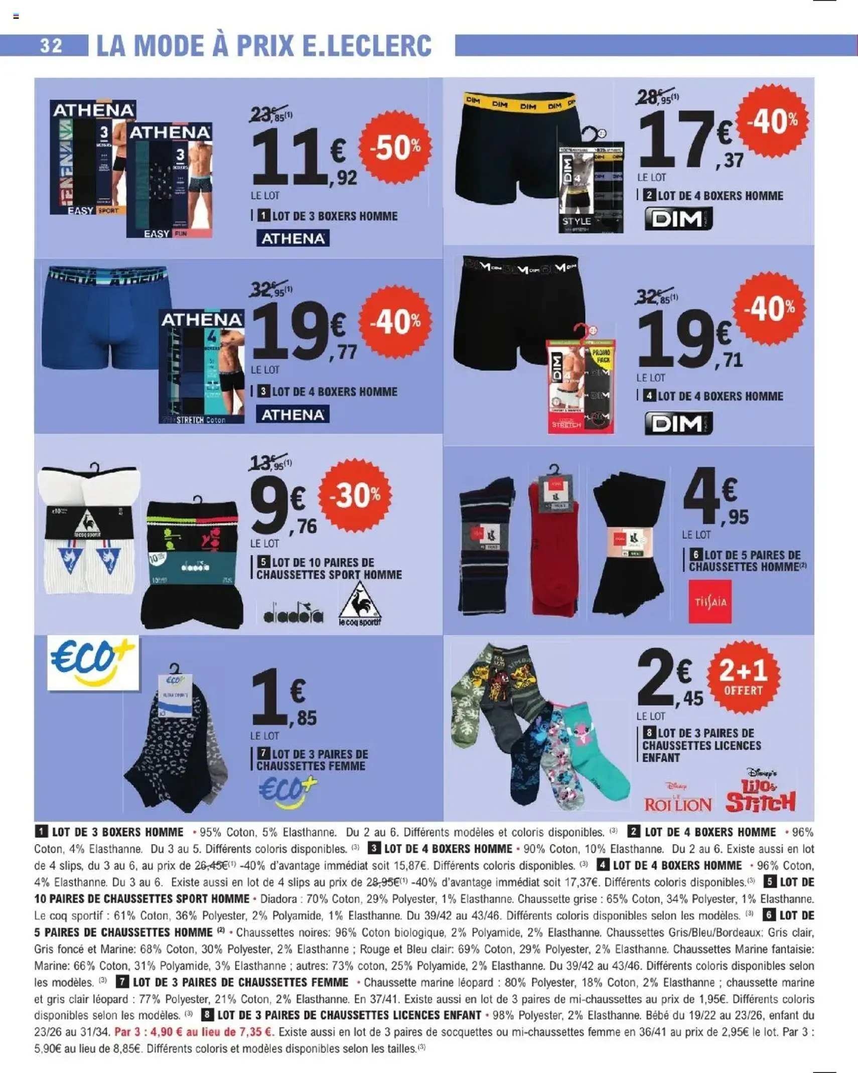 E.Leclerc catalogue semaine 40 - brochure valable à partir du 30/09/2025, page 32 sur 36 E.Leclerc catalogue semaine 40 - brochure valable à partir du 30/09/2025, page 32 sur 36