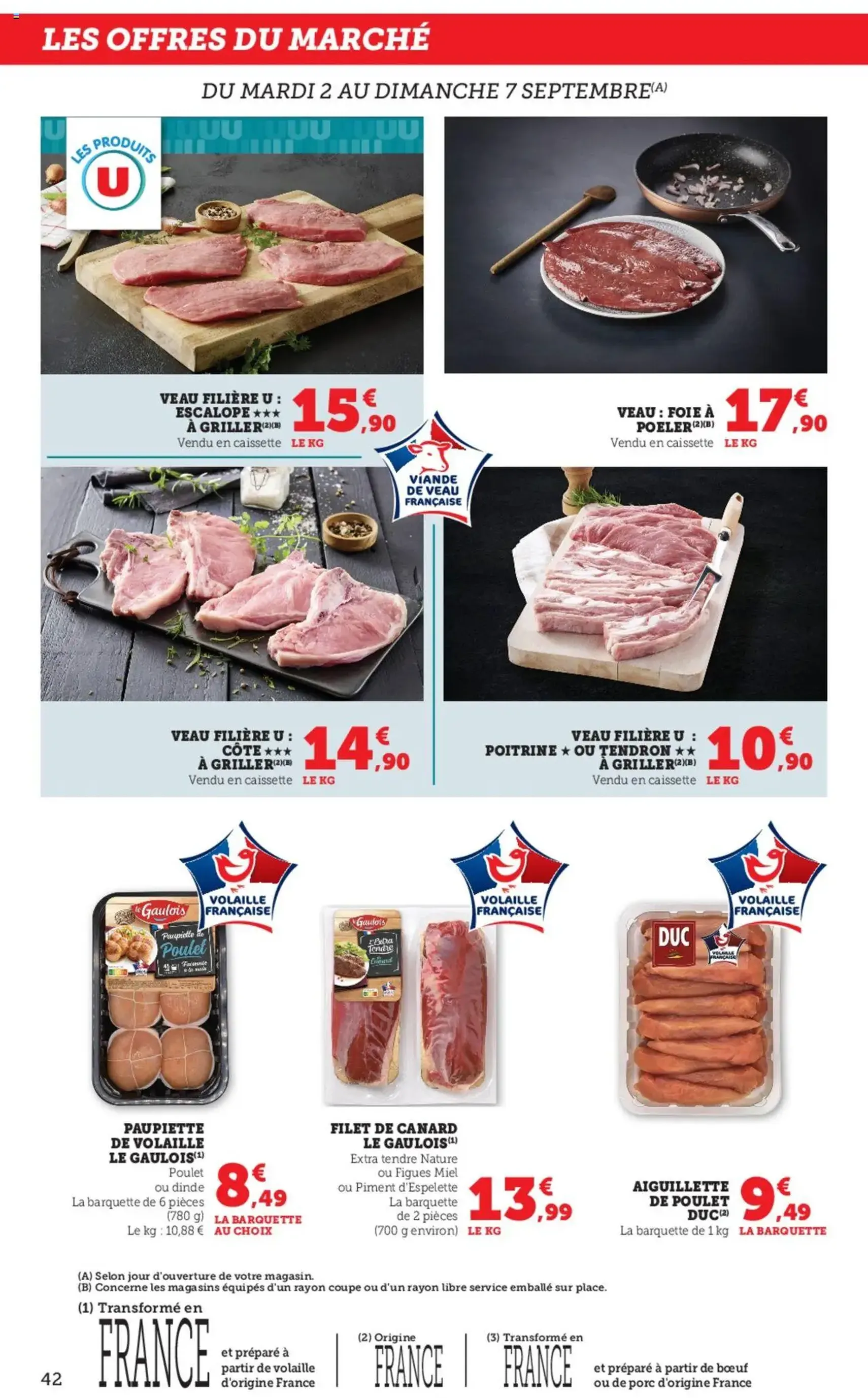 Super U catalogue - brochure valable à partir du 02/09/2025, page 42 sur 52 Super U catalogue - brochure valable à partir du 02/09/2025, page 42 sur 52