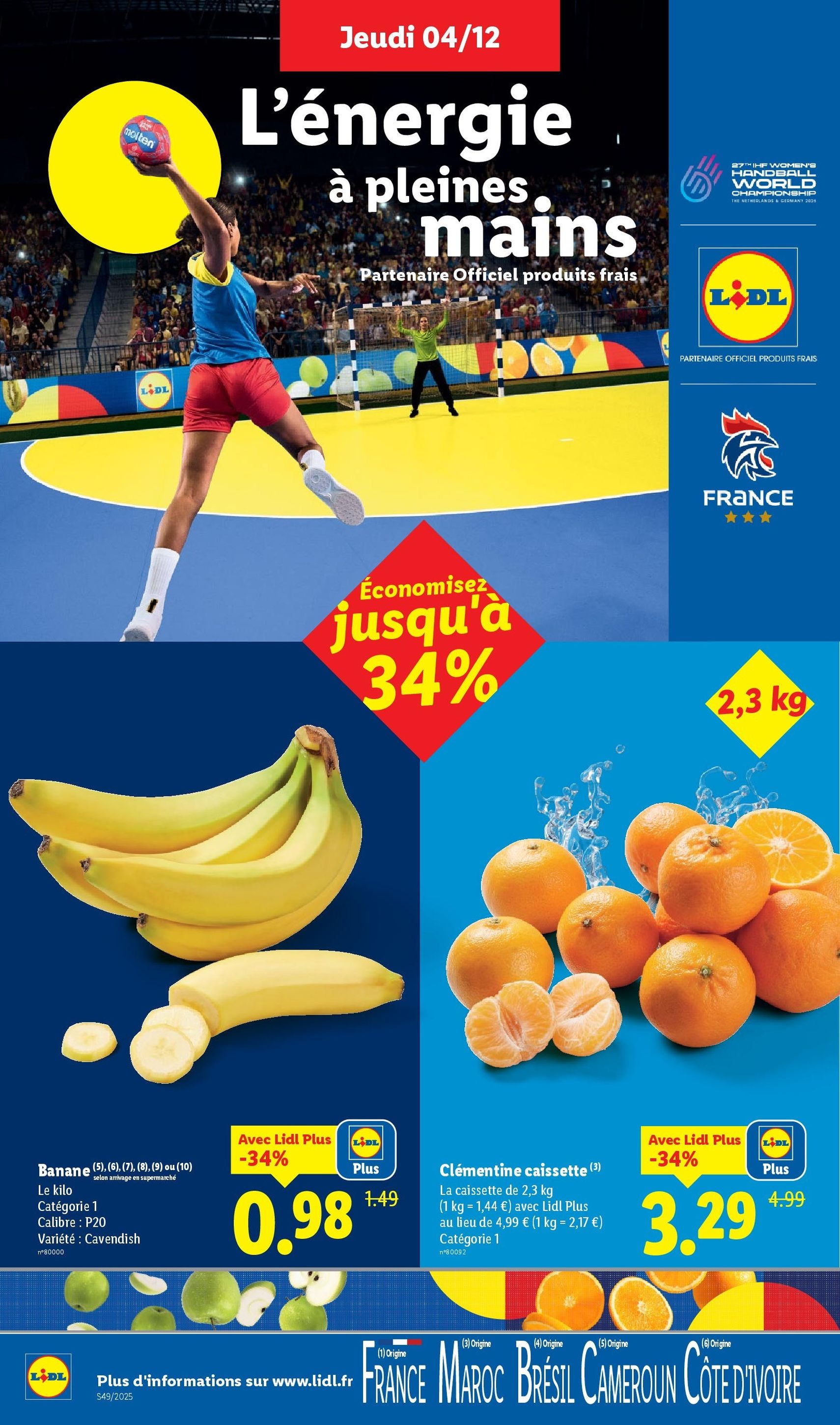 LIDL catalogue semaine 49 - brochure valable à partir du 04/12/2025, page 2 sur 96